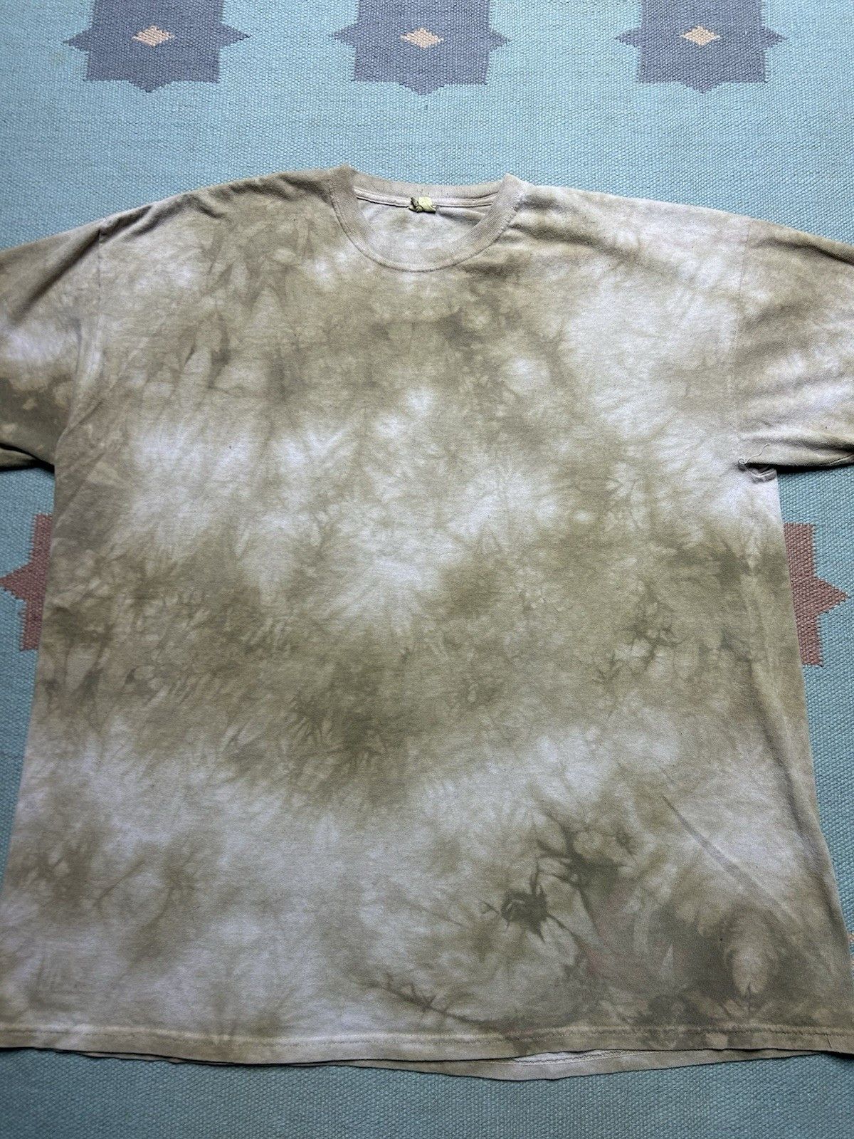 Vintage Vintage tie dye t shirt earth tone cotton delta adult 3XL Size US XXL / EU 58 / 5 - 2 Thumbnail