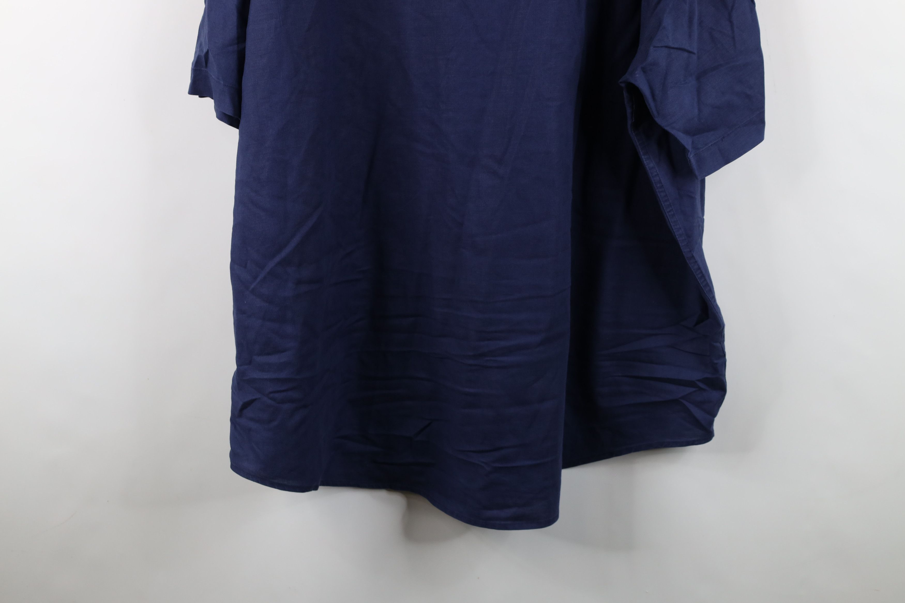 Eddie Bauer Vintage 90s Eddie Bauer Faded Linen Collared Button Shirt Size US XXL / EU 58 / 5 - 15 Thumbnail