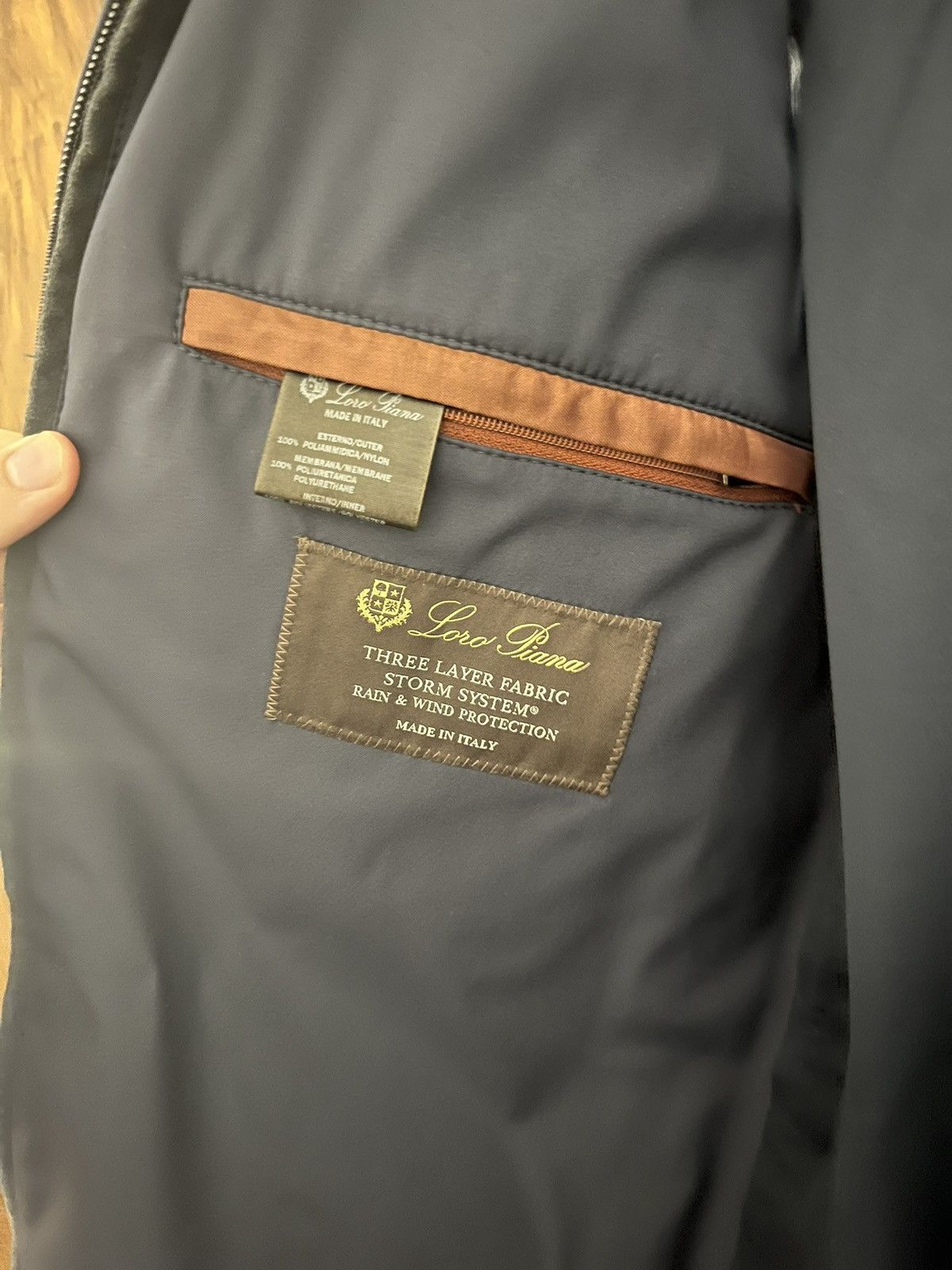 Loro Piana Loro piana navy storm systems gilet size small Size US S / EU 44-46 / 1 - 3 Thumbnail