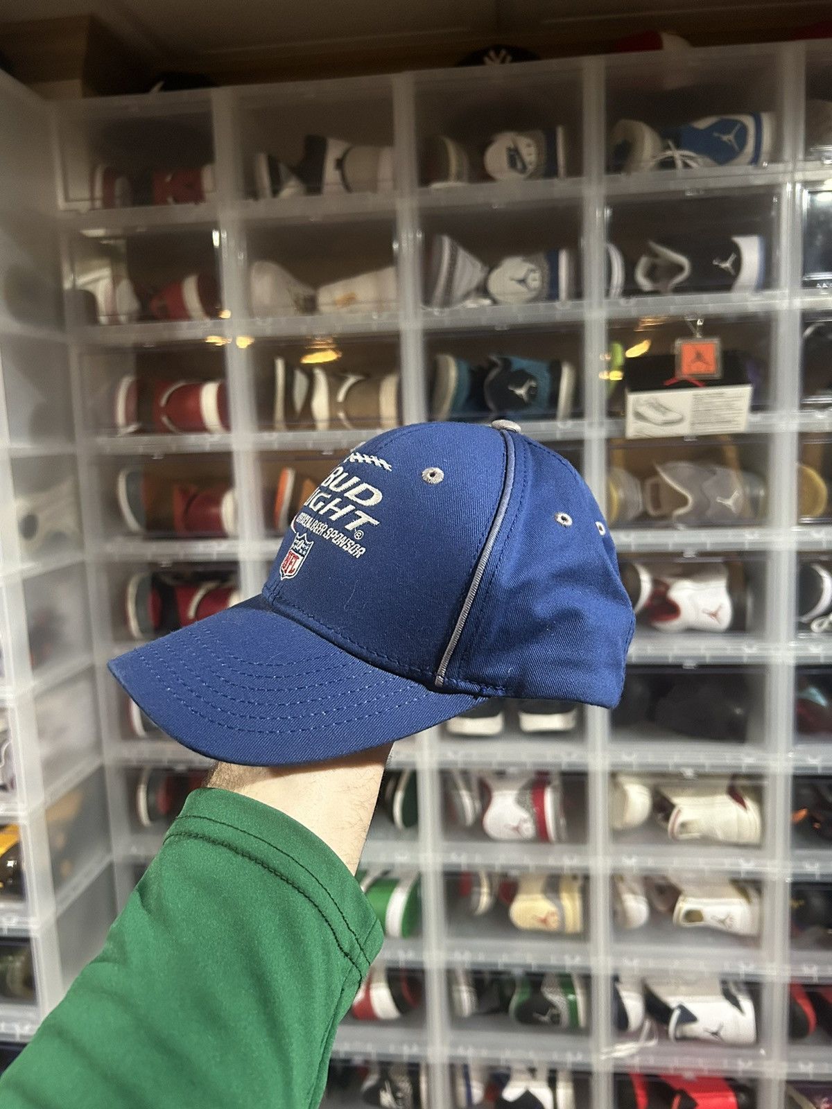NFL × Vintage Vintage Bud light Nfl Hat! Size ONE SIZE - 3 Thumbnail