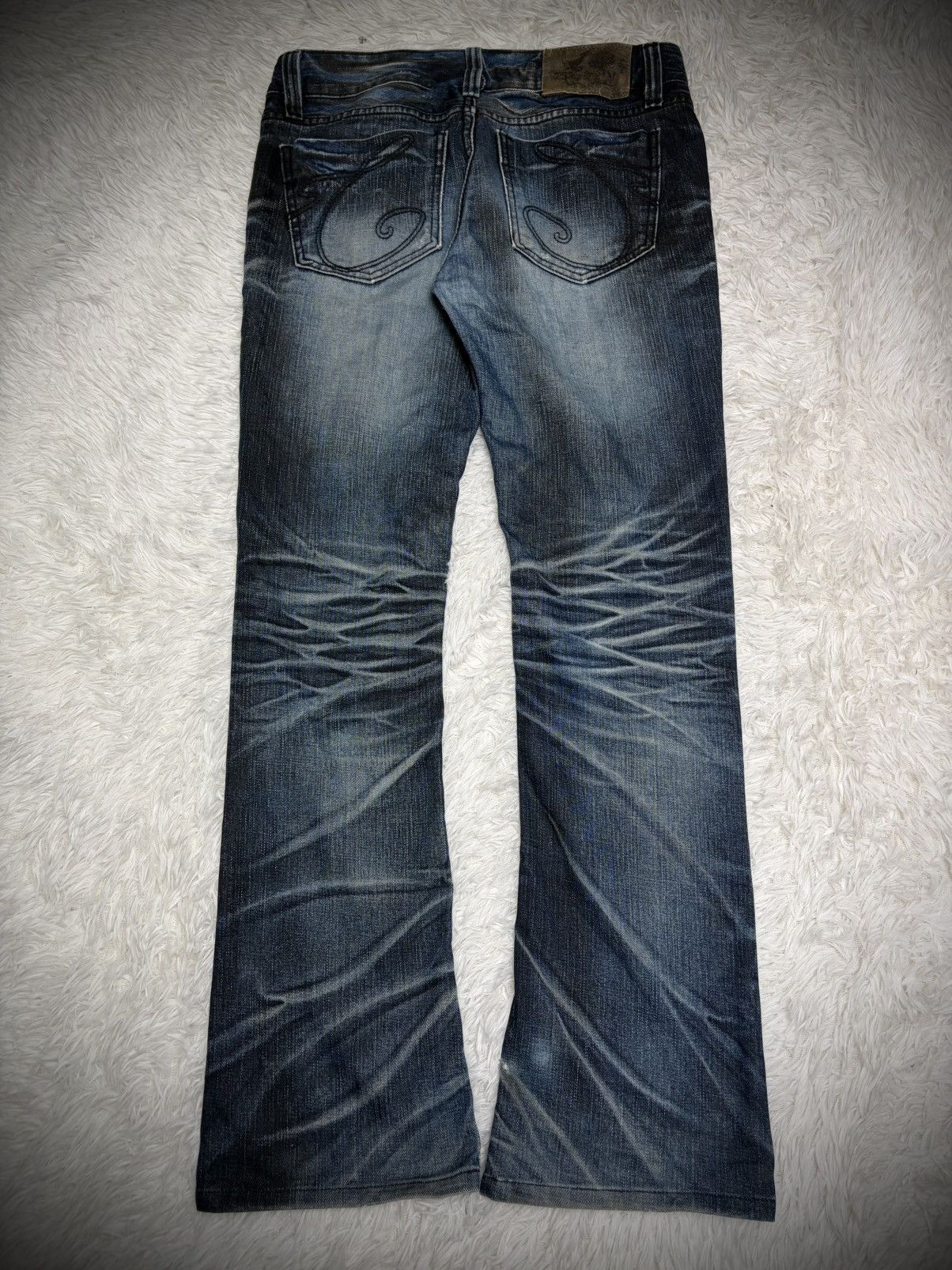 Japanese Brand Rare Casva whisker denim flared Size US 32 / EU 48 - 1 Thumbnail