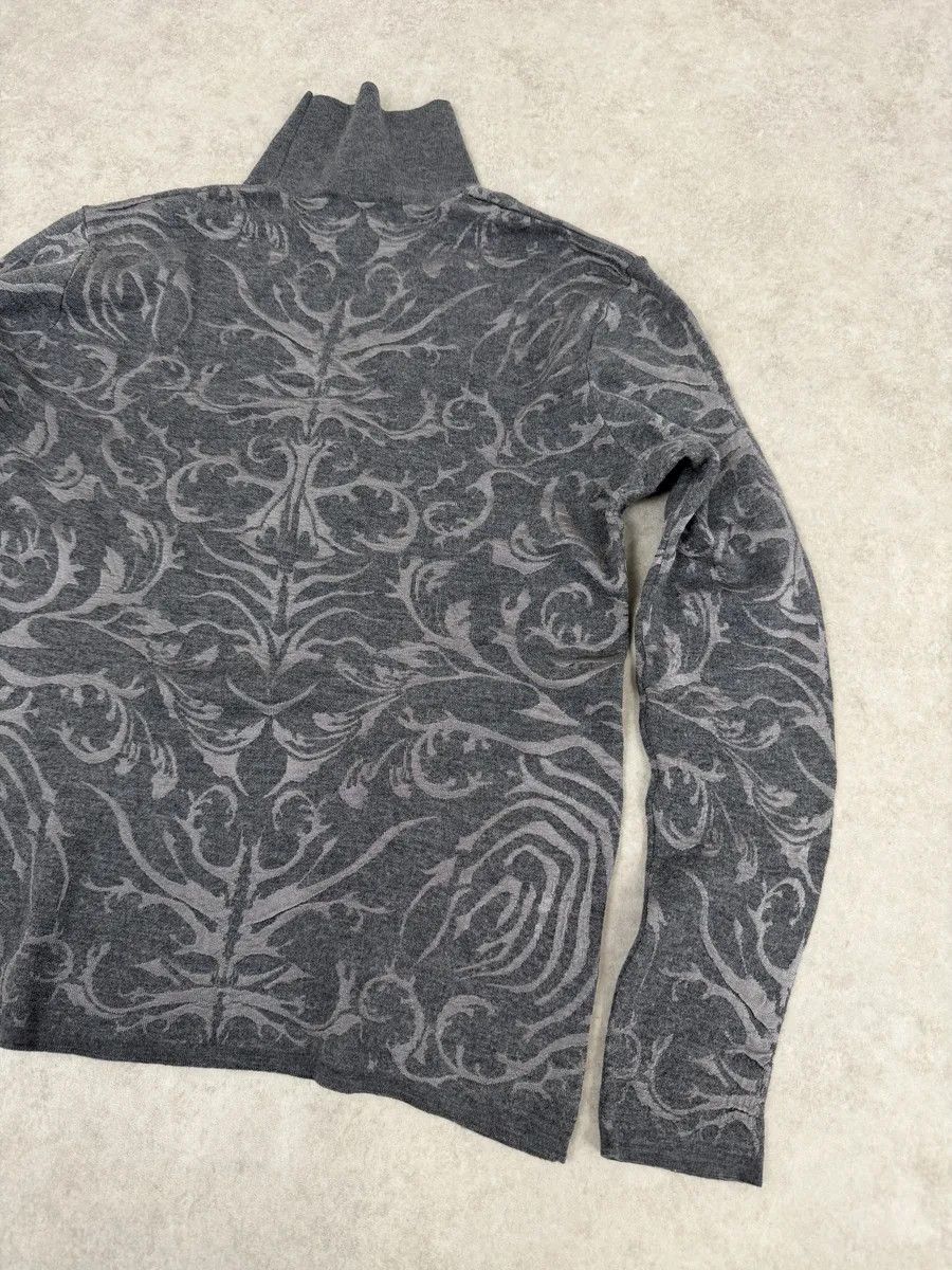Roberto Cavalli AW2015 Roberto Cavalli Spiritual Grey Turtleneck Size US M / EU 48-50 / 2 - 5 Thumbnail