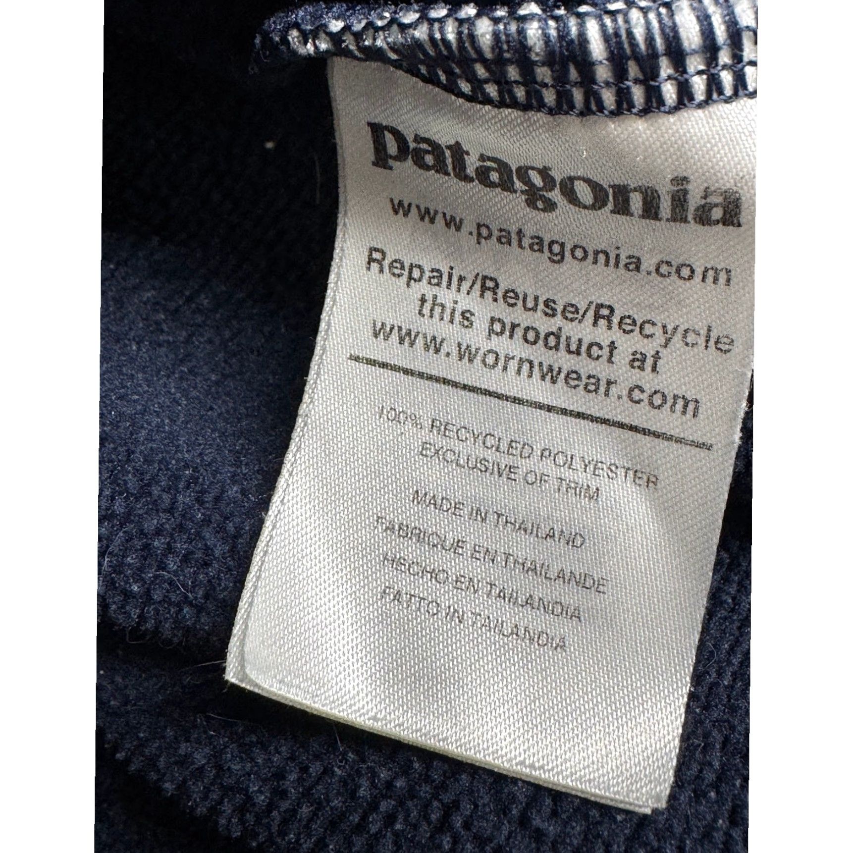 Patagonia VINTAGE Patagonia Women's Lightweight Better Sweater Jacket Navy M? Size M / US 6-8 / IT 42-44 - 6 Thumbnail
