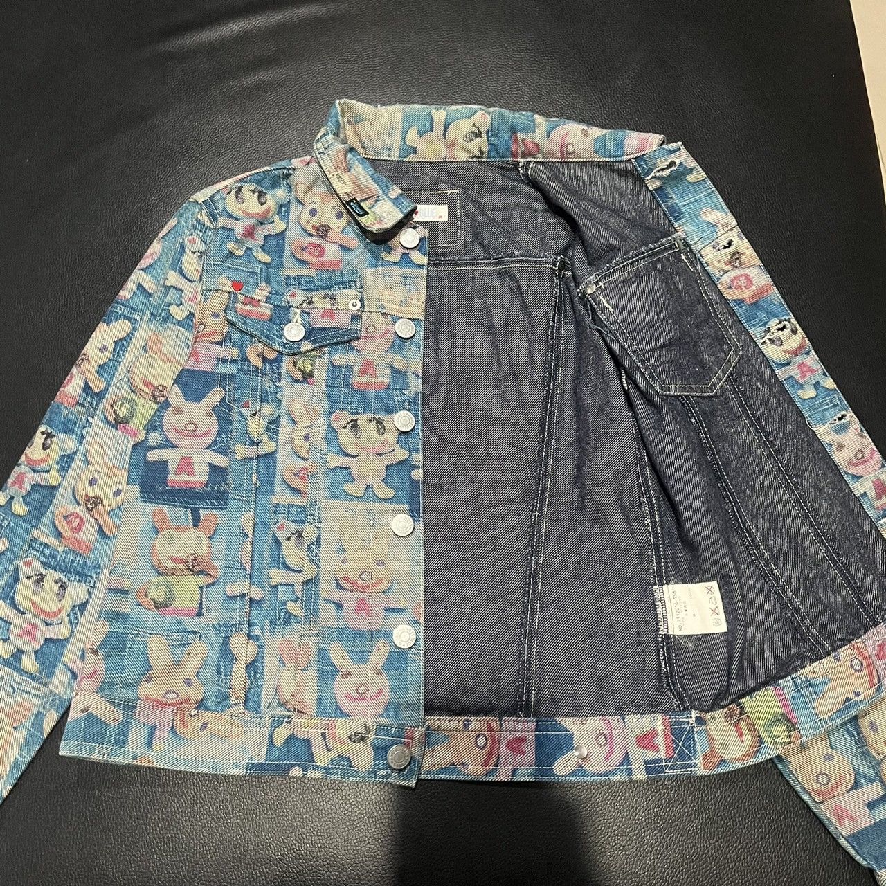 Angel Blue Vintage Angel Blue Self Potrait Mascots Denim Jacket Size M / US 6-8 / IT 42-44 - 12 Thumbnail
