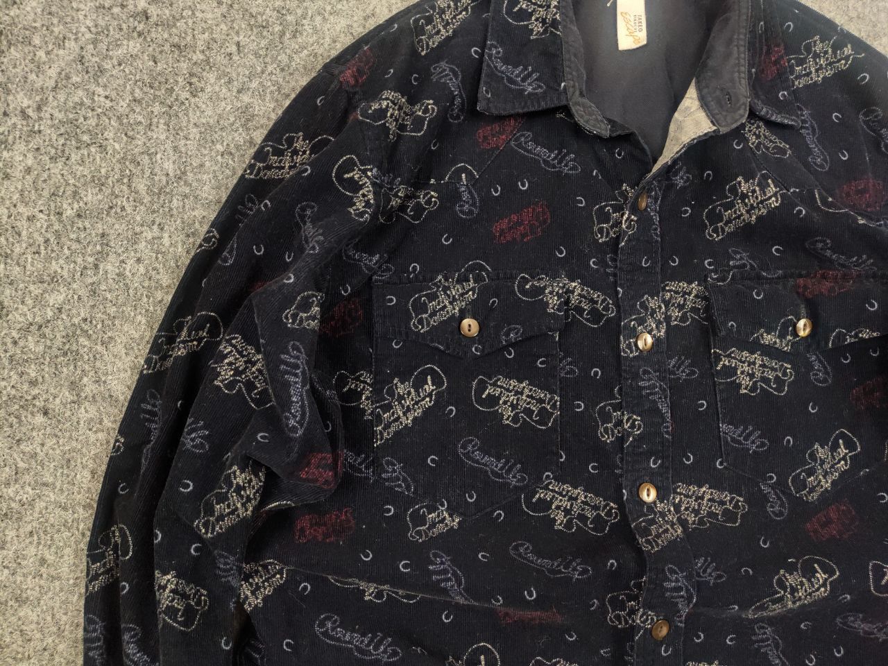 Takeo Kikuchi Vintage takeo kikuchi Escape Japan Design Corduroy Art Shirt Size US M / EU 48-50 / 2 - 8 Thumbnail
