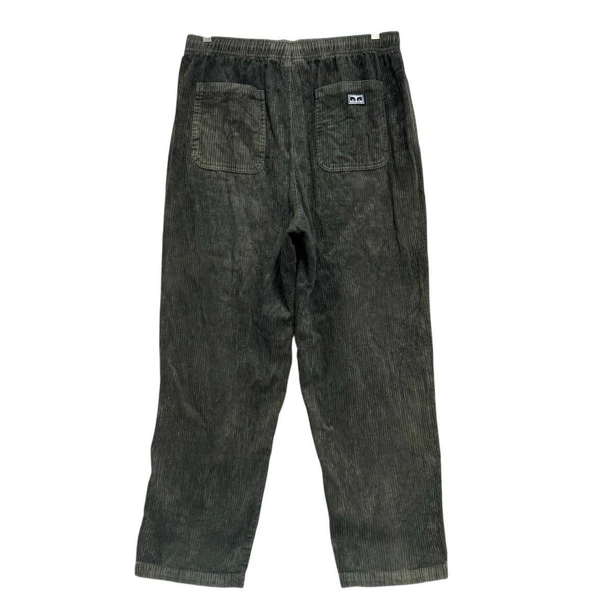 Obey Obey Corduroy Baggy Pants Drawstring Faded Size US 34 / EU 50 - 1 Thumbnail