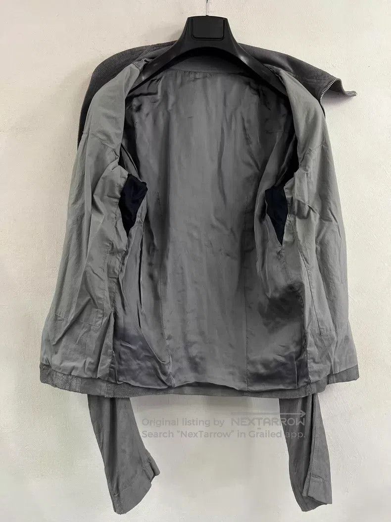 Rick Owens RICK OWENS Burnt Effect Cracked Leather Jacket Size US M / EU 48-50 / 2 - 8 Thumbnail