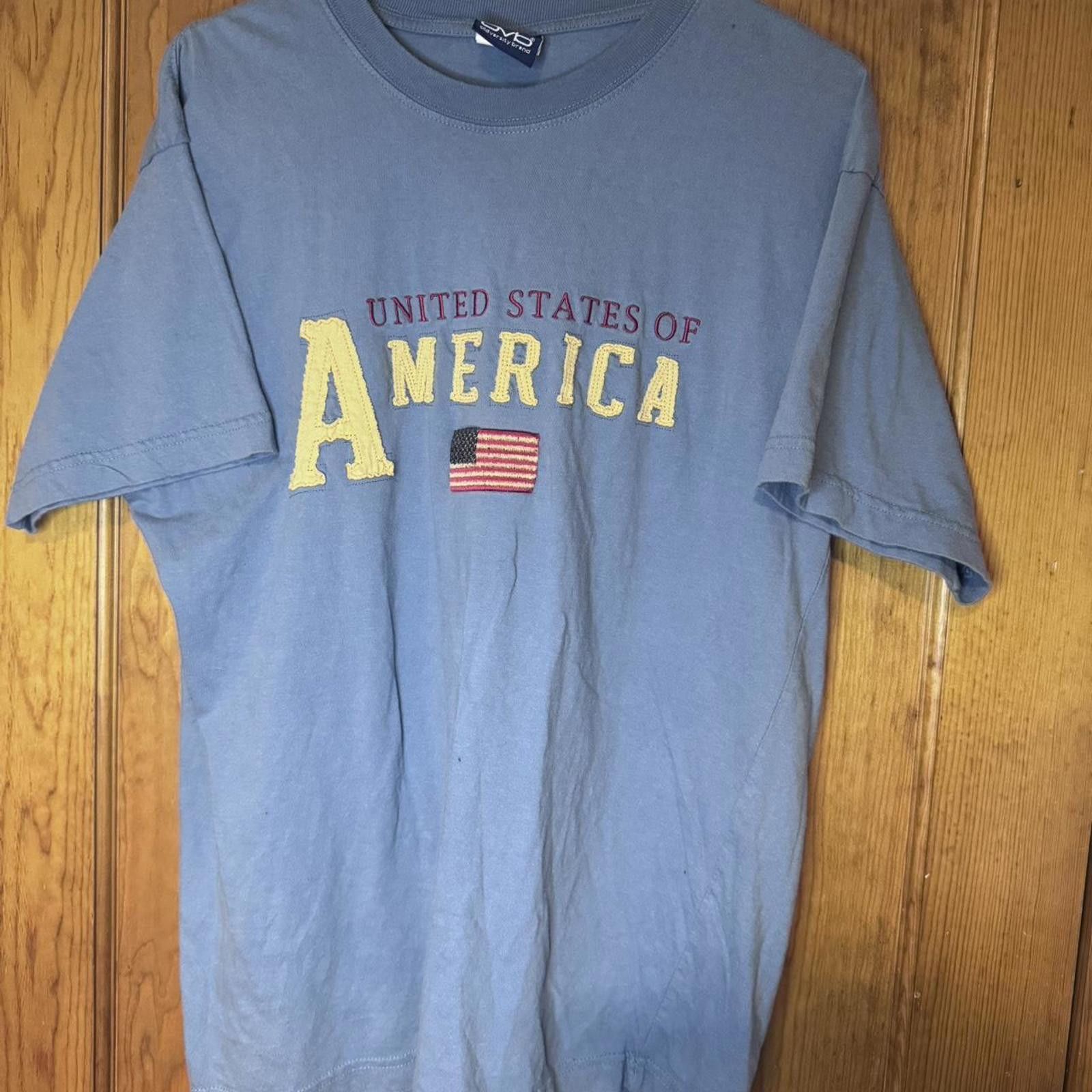 Other Blue vintage USA T-shirt Size US L / EU 52-54 / 3 - 1 Thumbnail