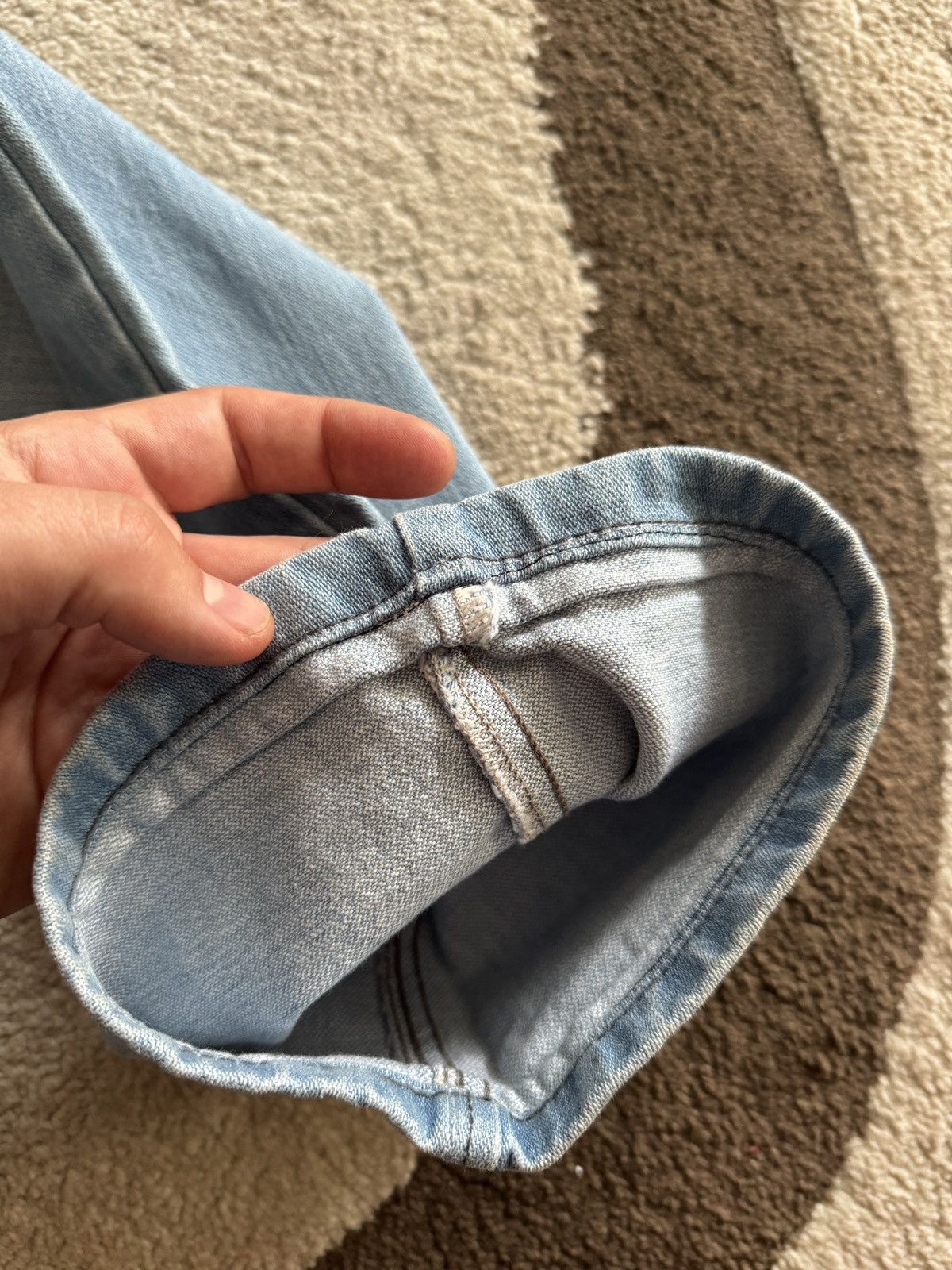 Dolce & Gabbana Dolce & Gabbana vintage distressed denim blue jeans Size US 31 - 13 Thumbnail