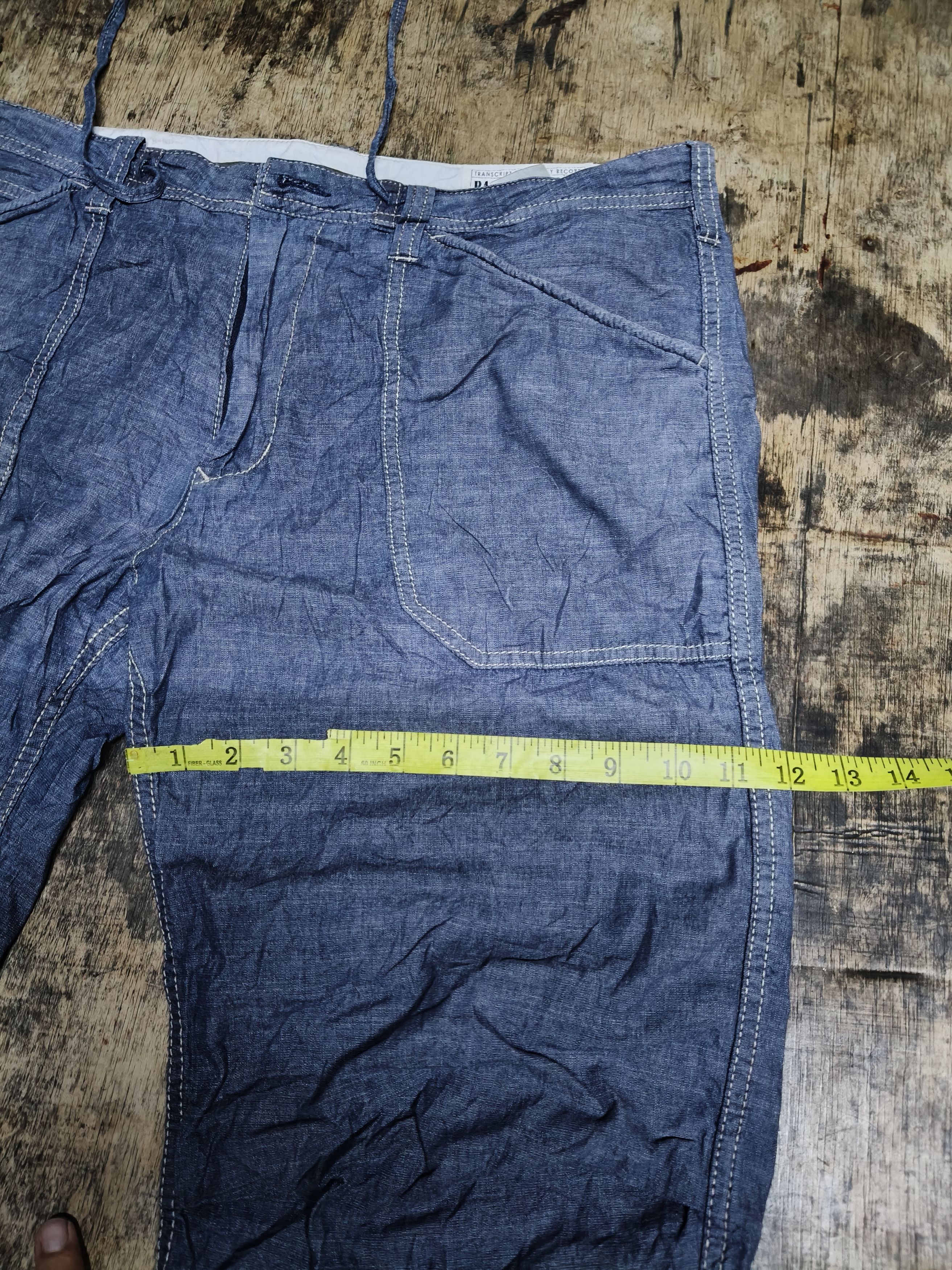 Japanese Brand Back Number Denim Regular pants Style(Soft) Size US 36 / EU 52 - 11 Thumbnail