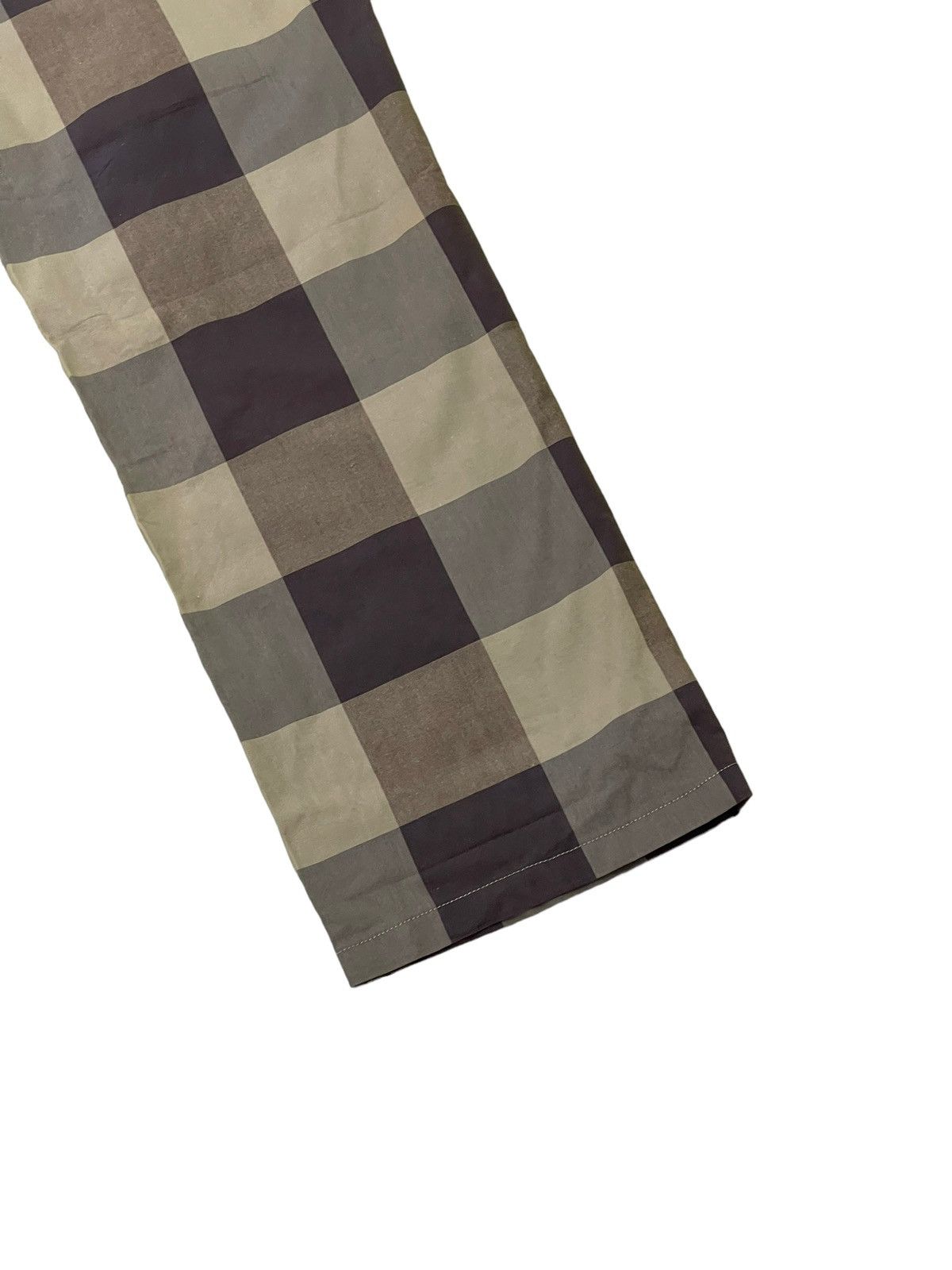 Japanese Brand Check Pant Parashuto Japan Thin Regular 6🟦7 Size US 28 / EU 44 - 4 Thumbnail