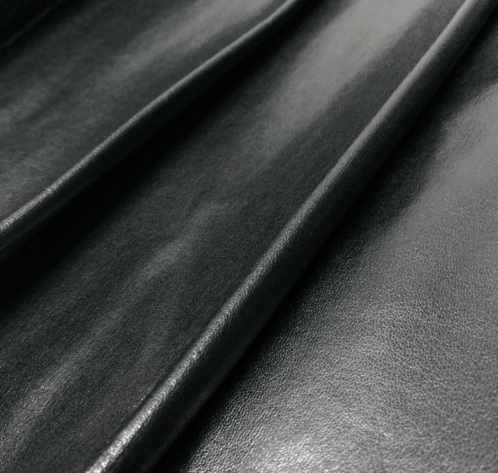 Comme des Garcons Black BLACKCOMME des GARCONS - Leather Pleated Midi Skirts Size 24" / US 00 / IT 34 - 7 Thumbnail