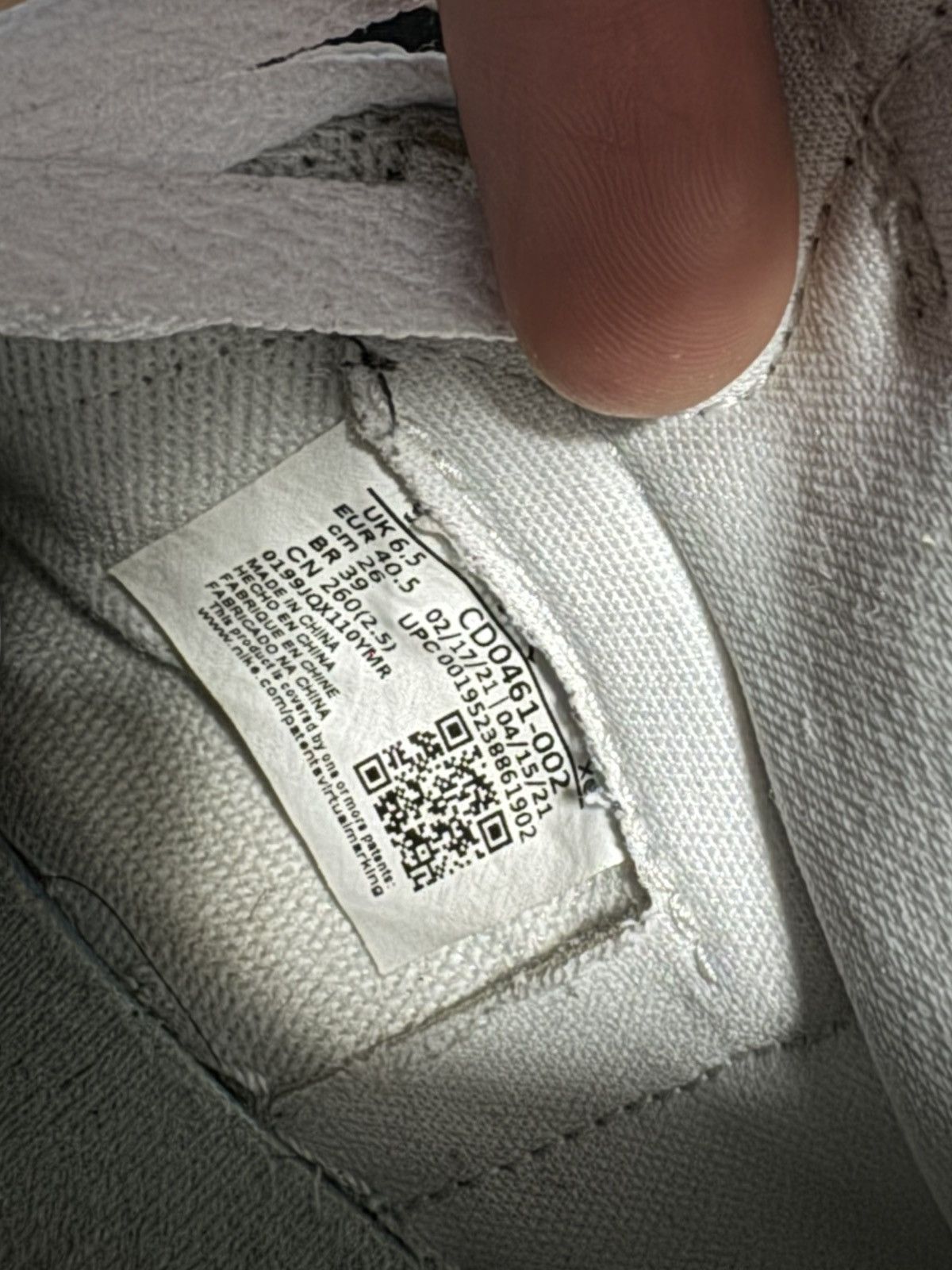 Jordan Brand × Nike WMNS Jordan 1 ‘Sea foam’ 2021 Size US 7.5 / EU 40-41 - 8 Thumbnail