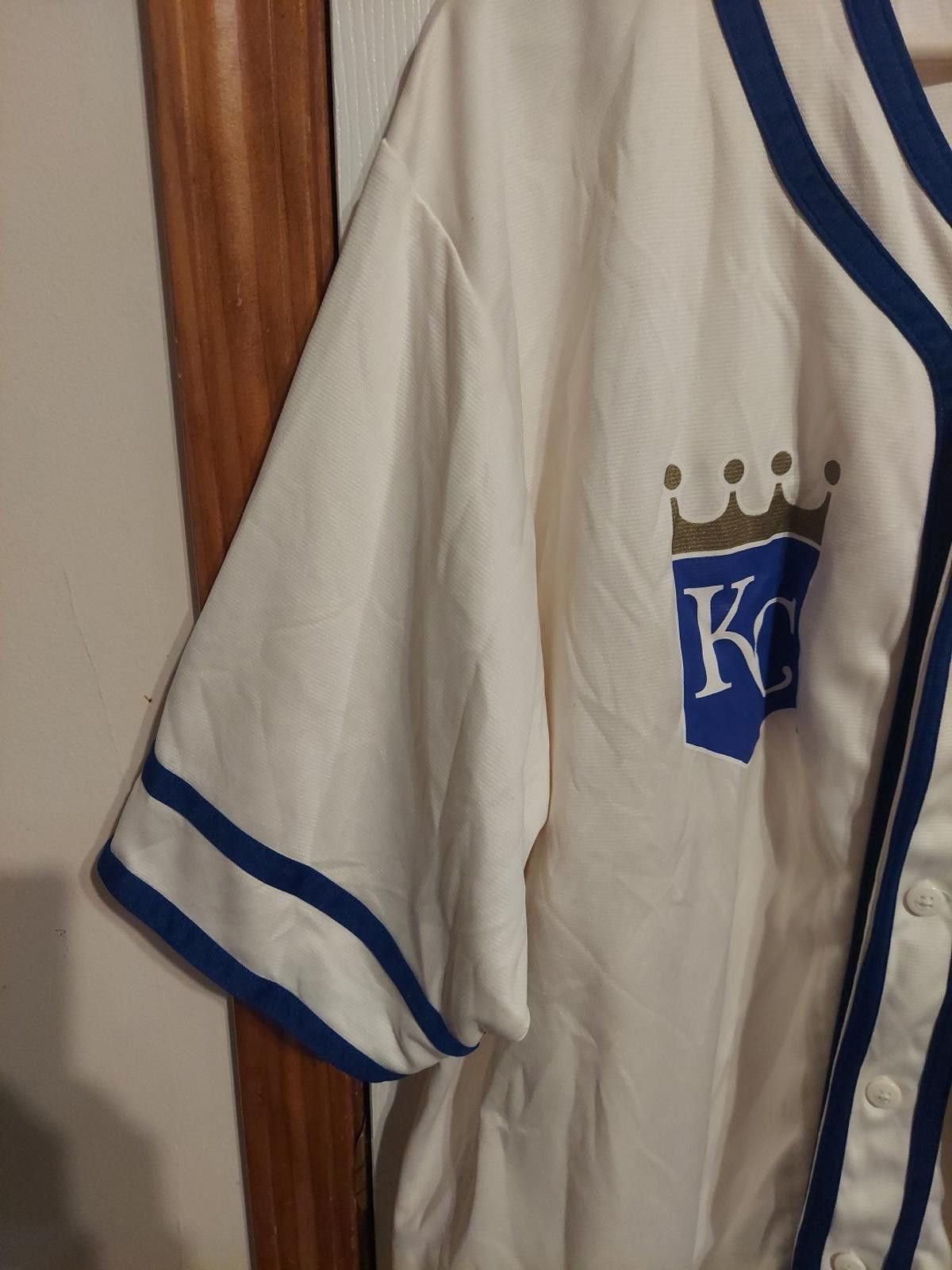 Other White & Blue Kansas City Royals MLB Jersey - True Fan Style Size ONE SIZE - 2 Thumbnail