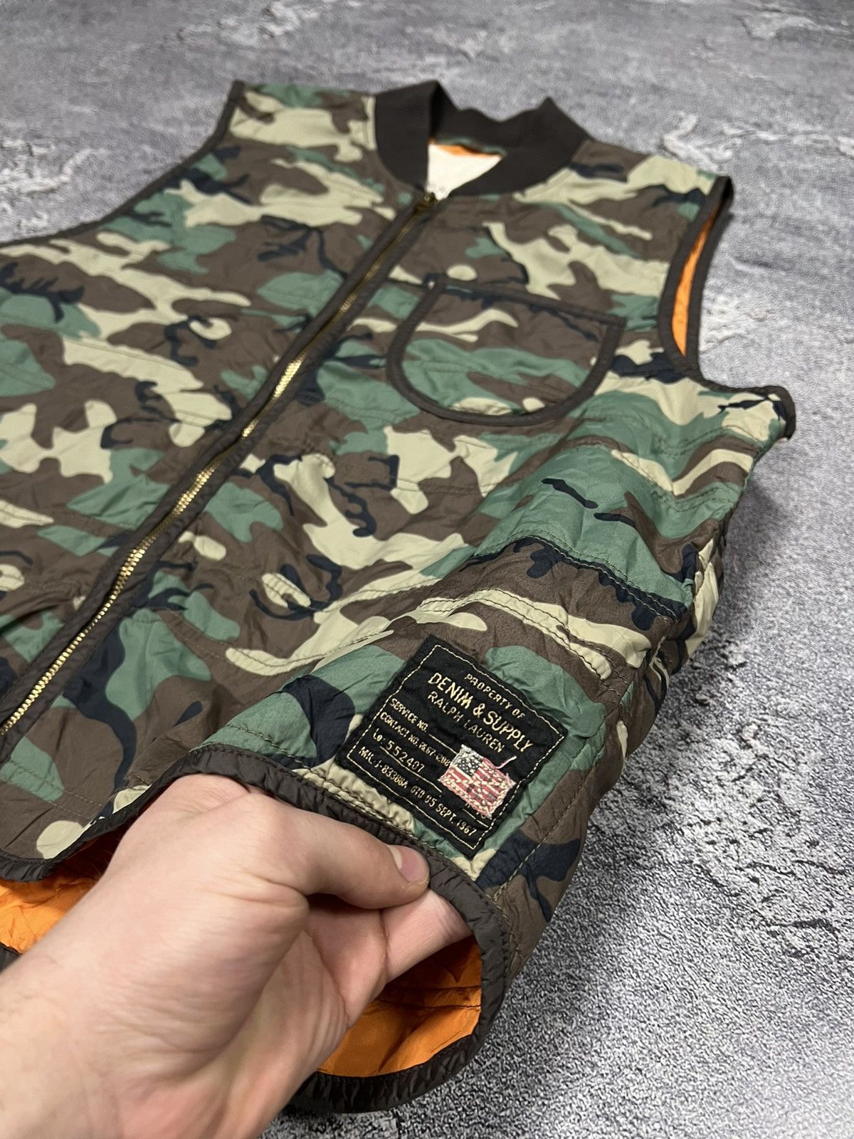 Denim & Supply Ralph Lauren × Polo Ralph Lauren × Vintage Vintage vest Denim Supply Ralph Lauren rare Size US L / EU 52-54 / 3 - 4 Thumbnail