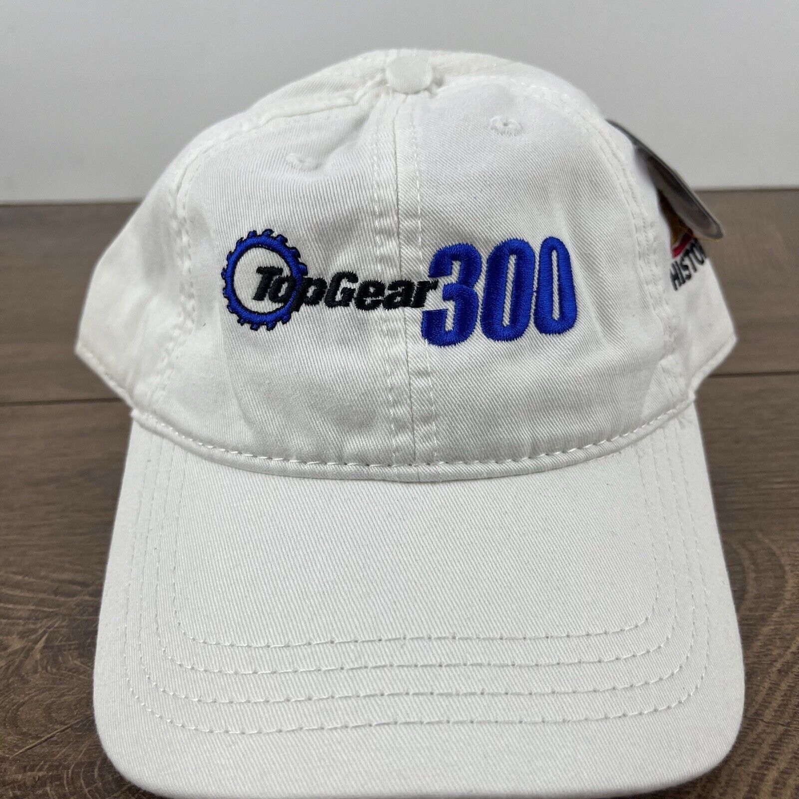 Other TopGear 300 Hat White Top Gear Cap Hat Adjustable Hat White Size ONE SIZE - 6 Thumbnail