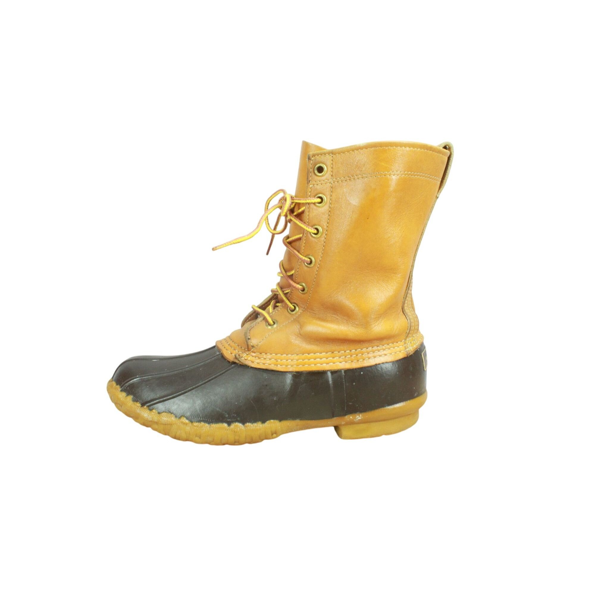 L.L. Bean Vintage LL Bean Women's Maine Hunting Shoe Unlined Duck Boot Size US 9 / IT 39 - 1 Thumbnail