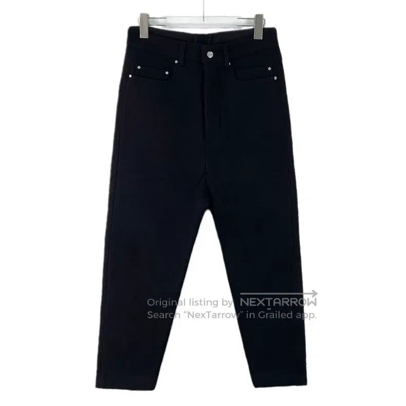 Rick Owens Rick Owens Black wool slacks pants Size US 28 / EU 44 - 1 Thumbnail