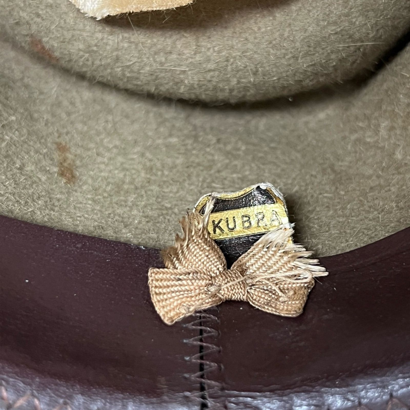 Other Akubra Hat 59-61 Stockman Imperial Fur Felt Cowboy Australia Size ONE SIZE - 9 Thumbnail