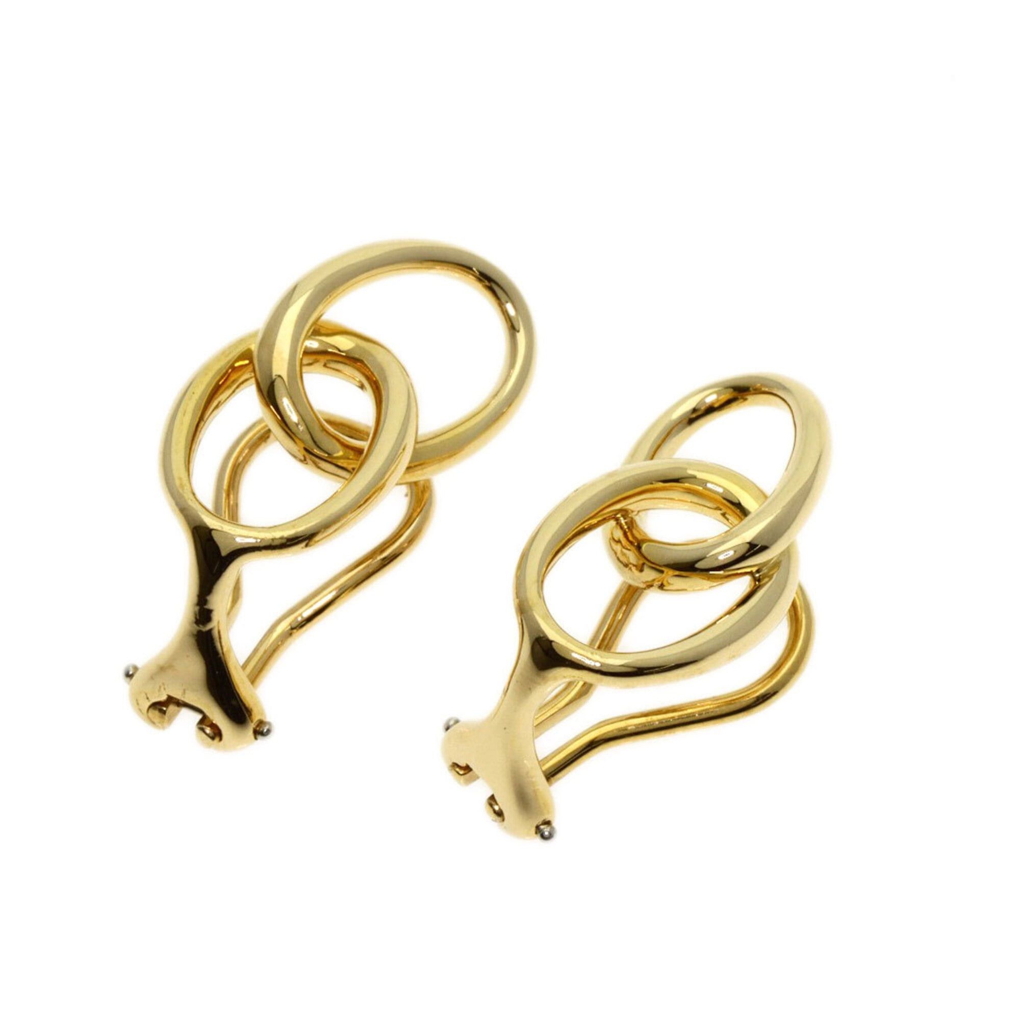 Tiffany & Co. Tiffany & Co. Double Loop Earrings, 18K Yellow Gold, Women's. Size ONE SIZE - 1 Thumbnail