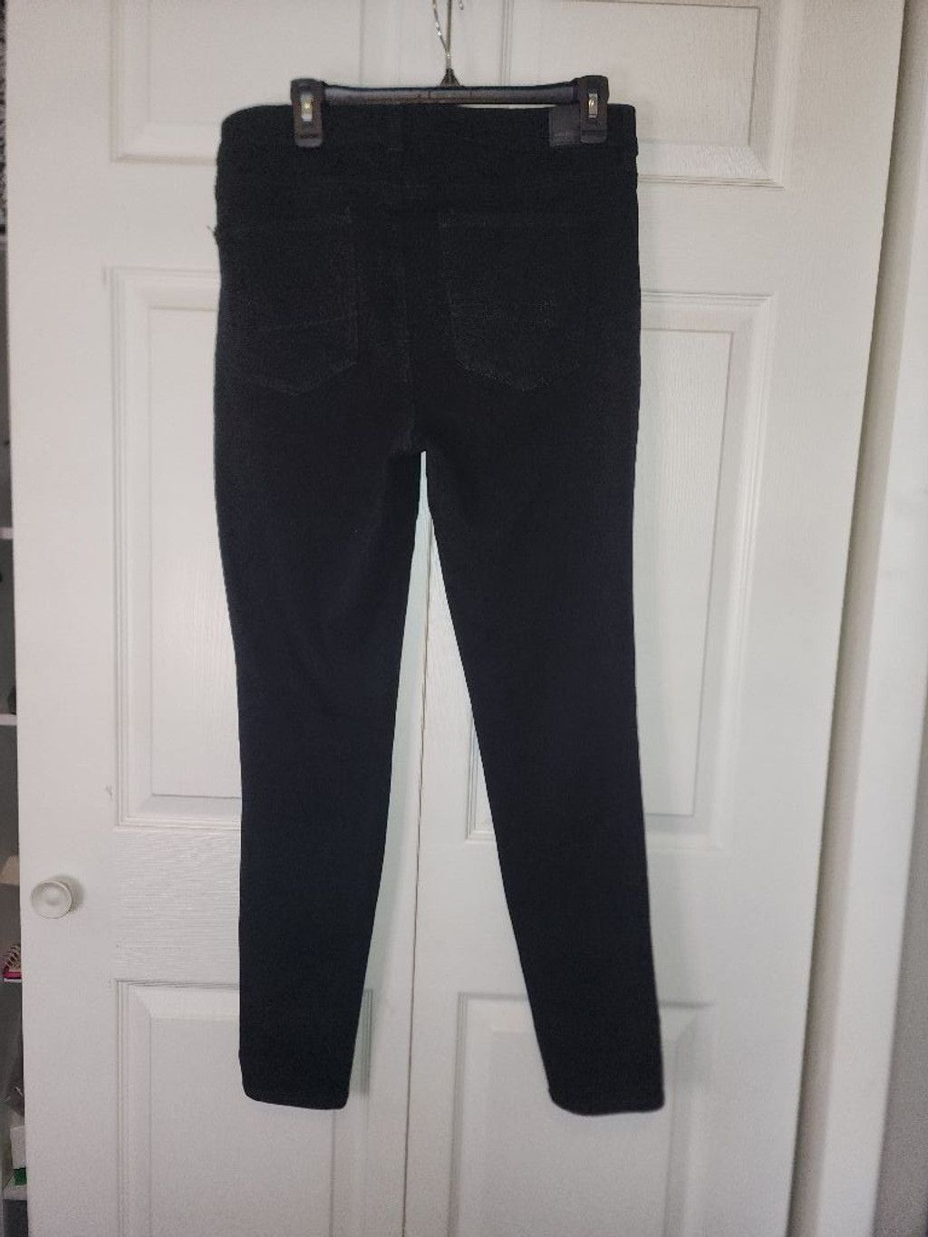 American Eagle Outfitters American Eagle Black Jeans 14 Long Size 36" / US 14 / IT 50 - 3 Thumbnail