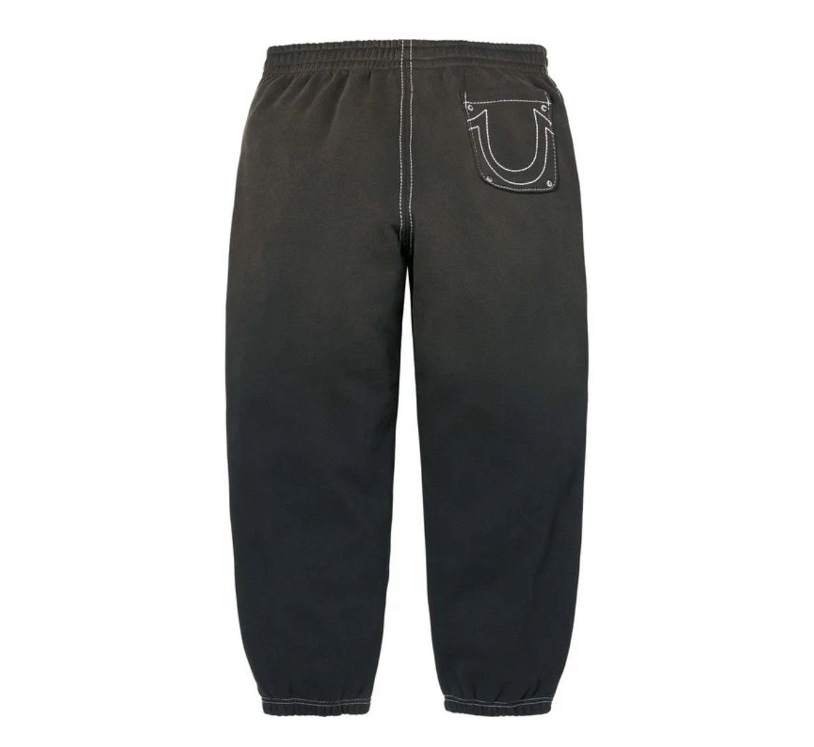 Supreme × True Religion Supreme True Religion Sweatpants Black FW25 Size US 34 / EU 50 - 2 Thumbnail
