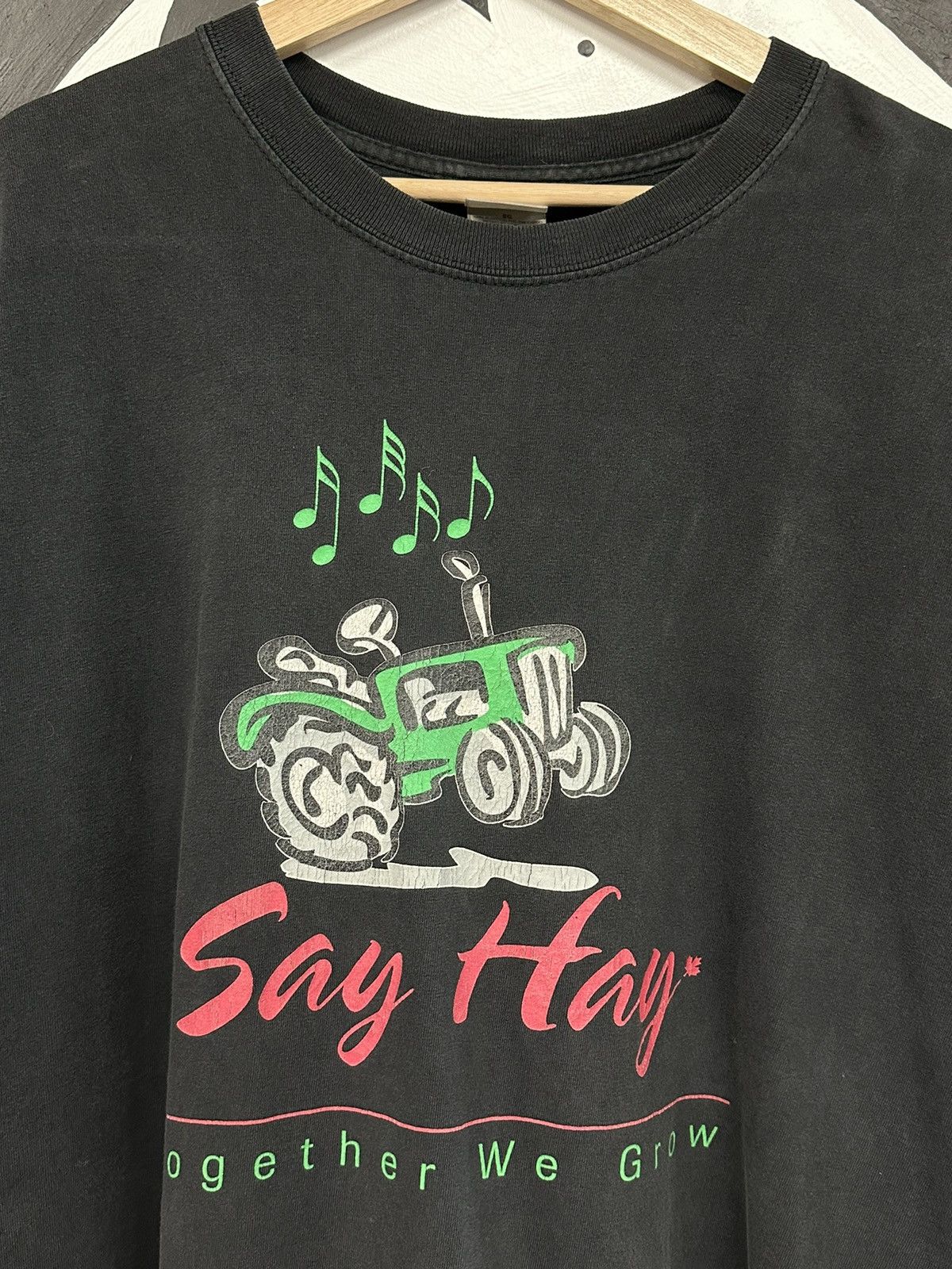 Band Tees × Gildan × Vintage Vintage Y2K 00s Say Hay Music Band T-Shirt Size US XL / EU 56 / 4 - 7 Thumbnail