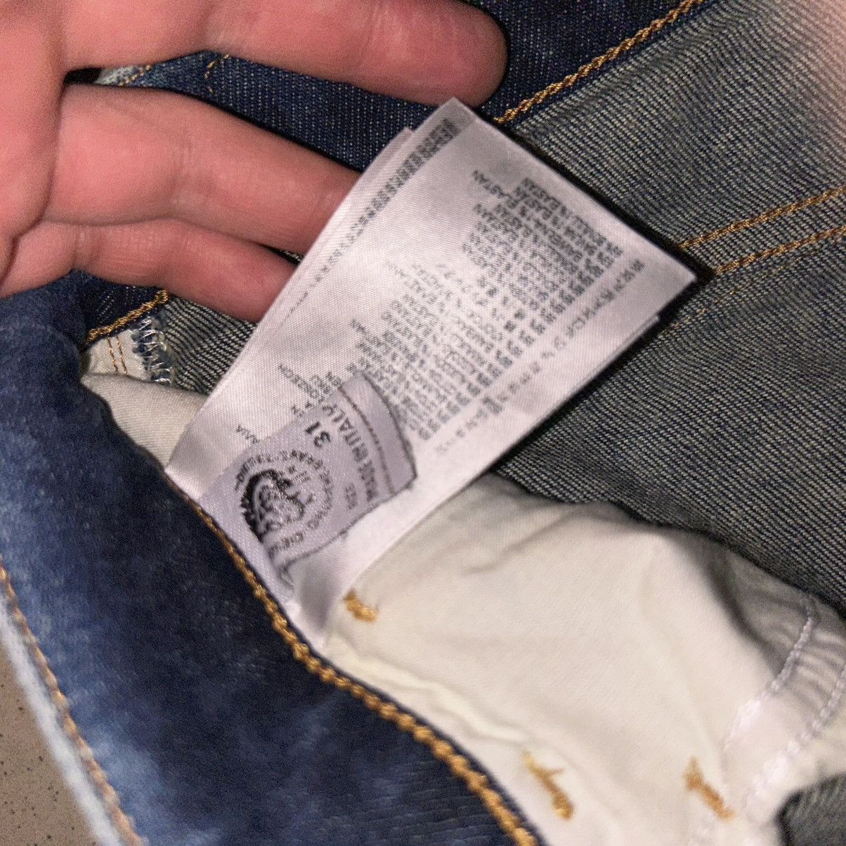 Diesel Vintage Diesel D-Kras Slim Distressed Jeans – Made in Italy Size US 31 - 13 Thumbnail