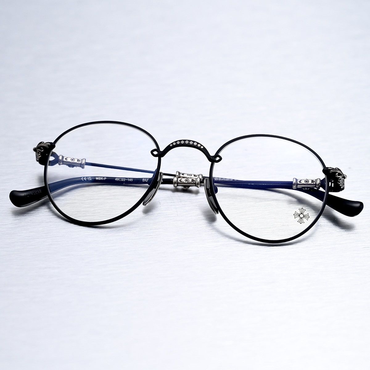Chrome Hearts CHROME HEARTS BUBBA - A MATTE BLACK GLASSES Size ONE SIZE - 9 Thumbnail