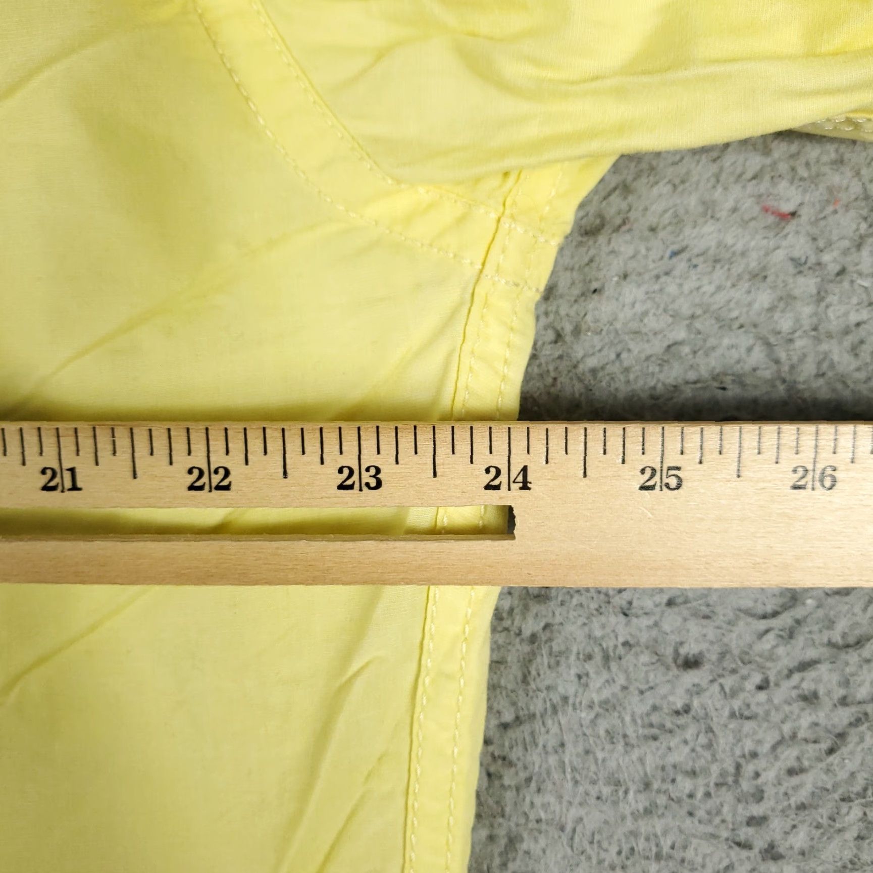 Tommy Hilfiger Tommy Hilfiger Shirt Mens Large Yellow Button-Up Long Sleeve Casual Solid Pattern Button-Up Details: Logo, Pockets, Regular Fit Womens? No. Size US L / EU 52-54 / 3 - 5 Thumbnail