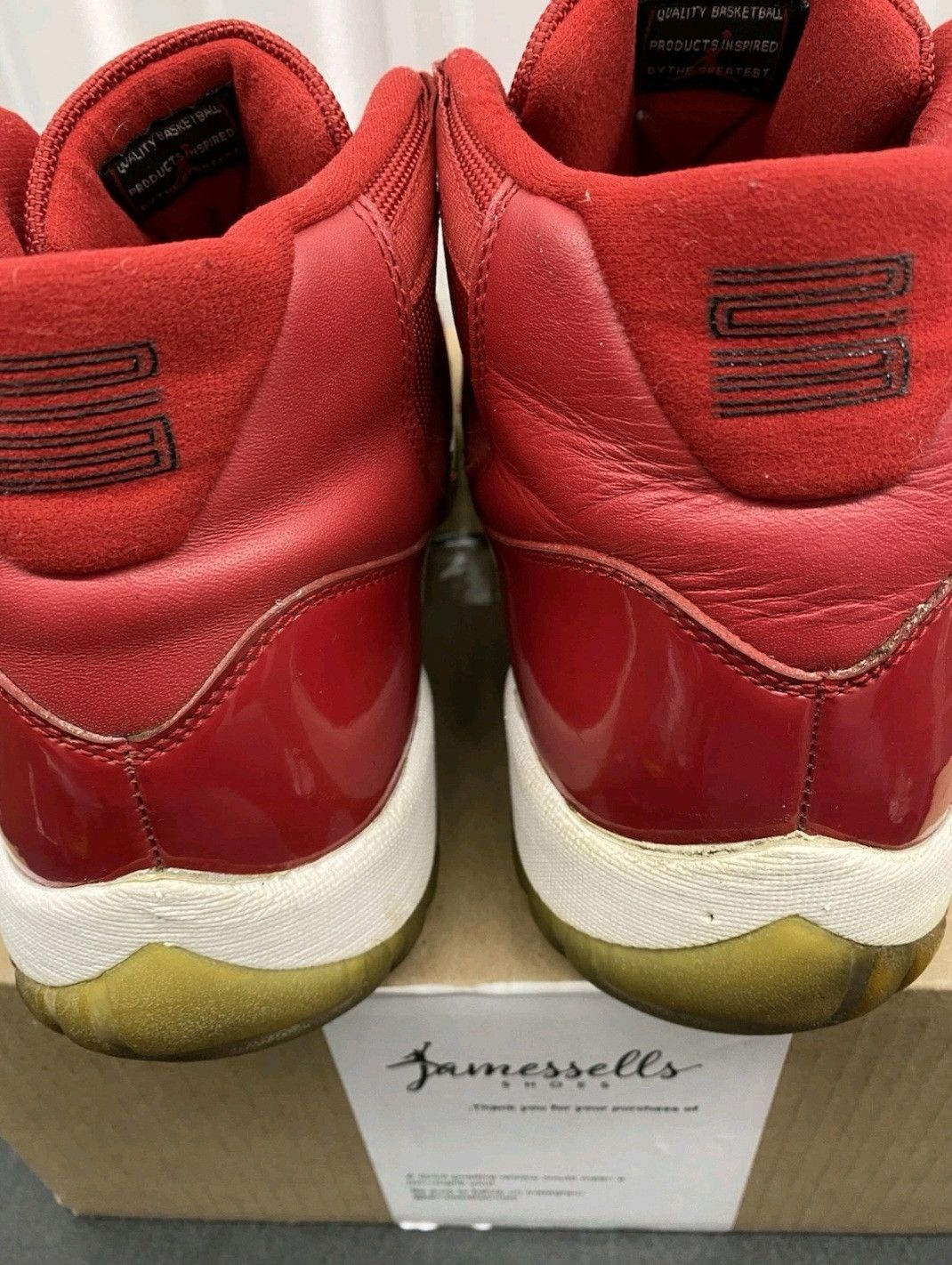 Japanese Brand Nike Air Jordan Retro 11 Win Like 96 377037623 Size 11.5 Men Size US 11 / EU 44 - 6 Thumbnail