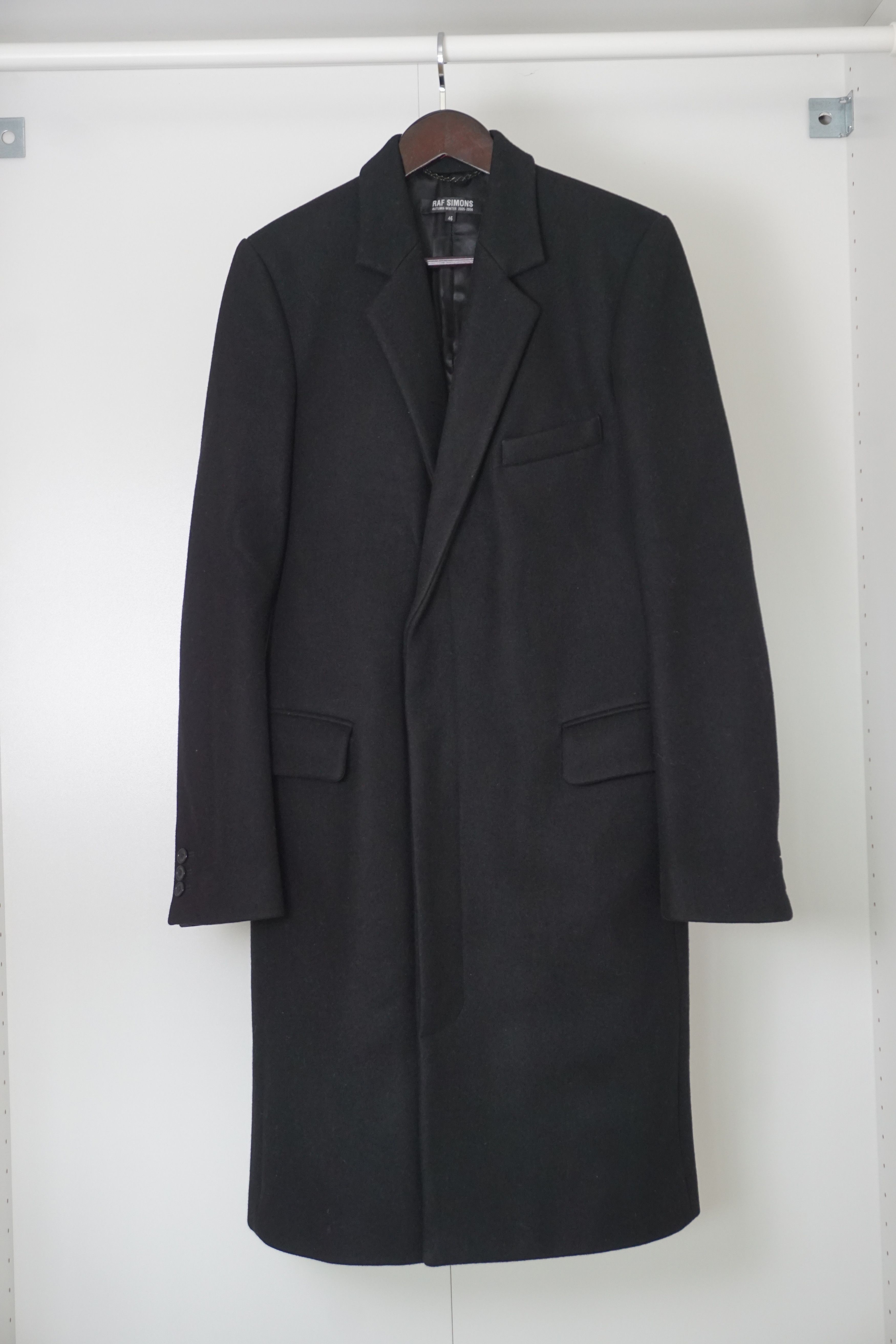 ジャケット・アウター 2015aw raf simons stitch  wool coat 46 Raf Simons Sz 46 Raf by Raf Simons Stitches Jacket | Grailed