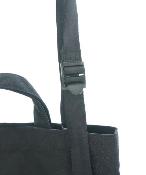 Comme des Garcons Homme Deux Tote Bag Shoulder strap Nylon Pocket Inside Plain Black Size ONE SIZE - 8 Thumbnail