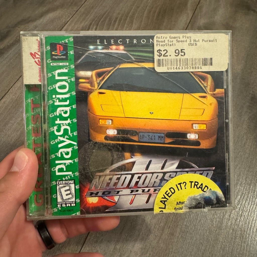 Sony Need for Speed III: Hot Pursuit (Sony PlayStation PS1, 1998) | Grailed