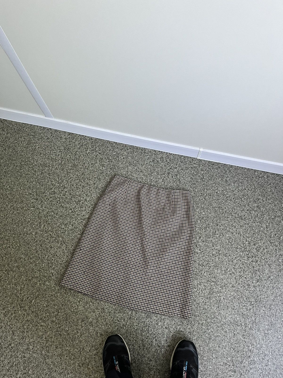 Aquascutum × Vintage VINTAGE AQUASCUTUM WOOL NOVA CHEK SKIRT SZ 10 Size 28" / US 6 / IT 42 - 1 Thumbnail