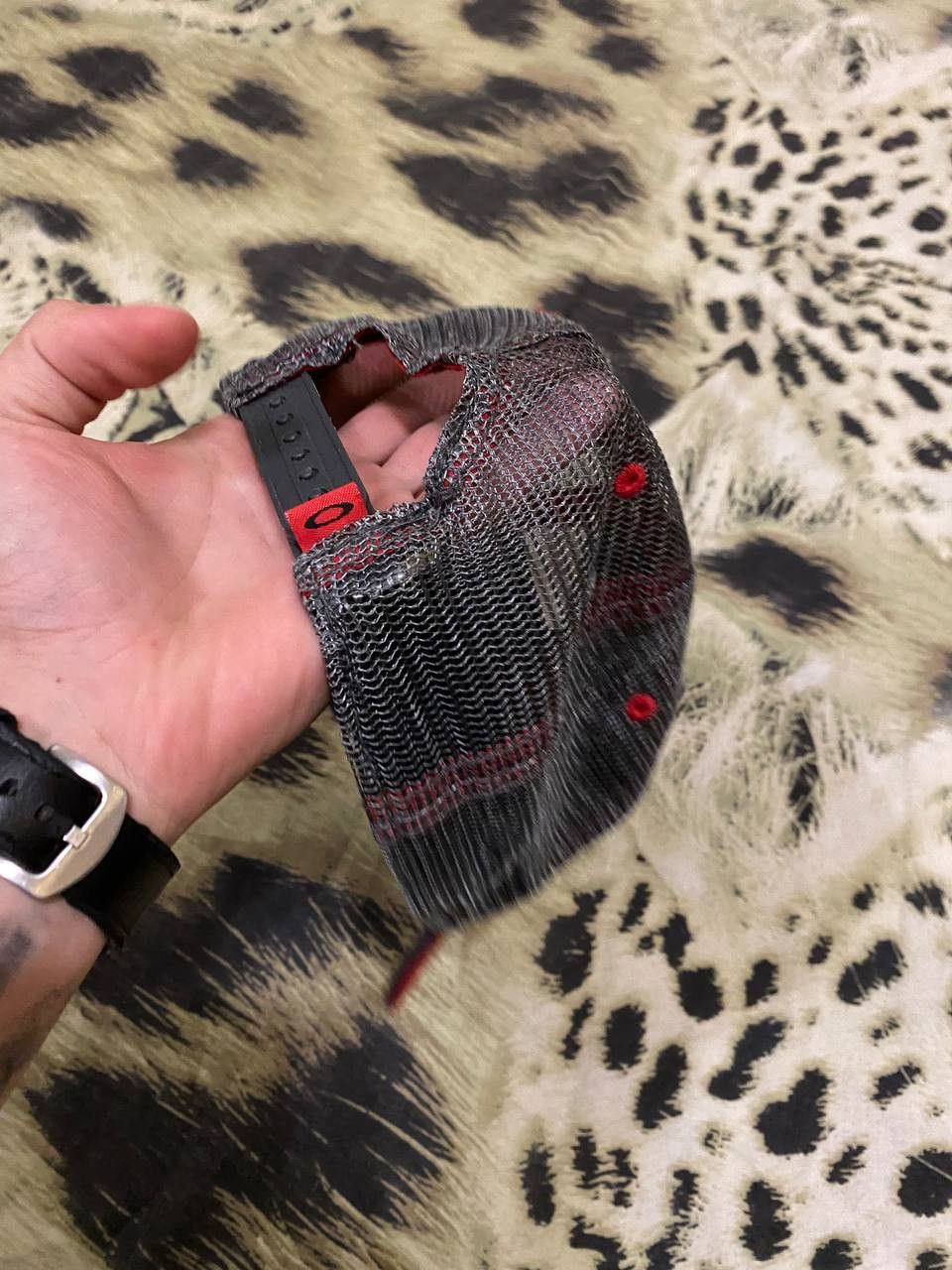 Oakley × Vintage Y2K Oakley Baseball Cap Perforated Software One Size Size ONE SIZE - 7 Thumbnail