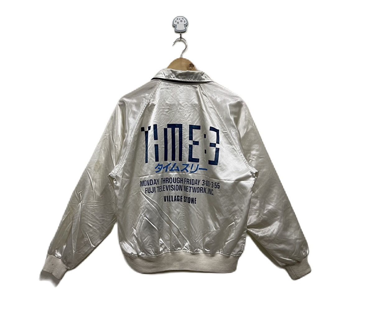 Japanese Brand Vintage Village Stone Time 3 Fuji Television Coach Jacket Size US L / EU 52-54 / 3 - 1 Thumbnail