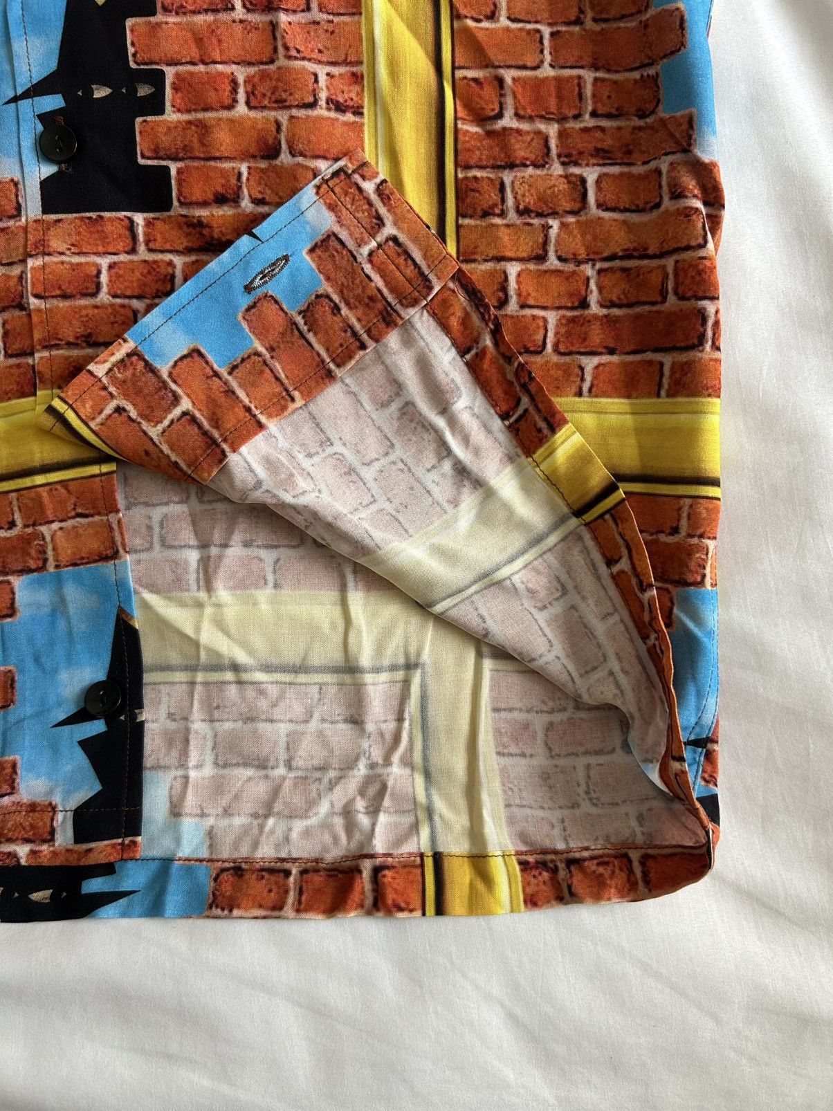 Real Bad Man Real Bad Man Getaway Vacation Shirt Viscose All Over AOP Size US M / EU 48-50 / 2 - 4 Thumbnail