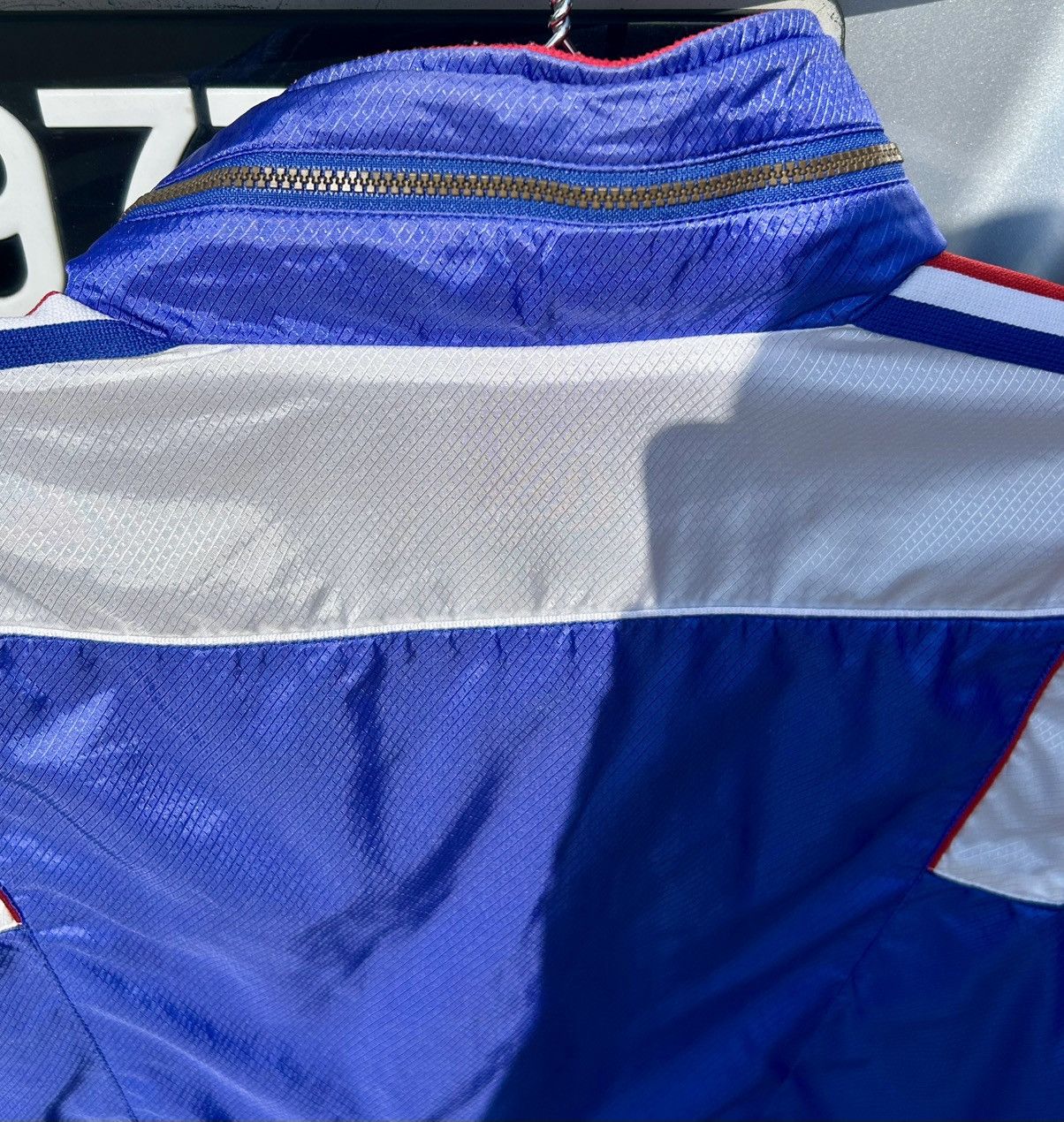 Vintage Vintage 90s Adidas Japan Descente Zipper Bomber Jacket Size US L / EU 52-54 / 3 - 8 Thumbnail