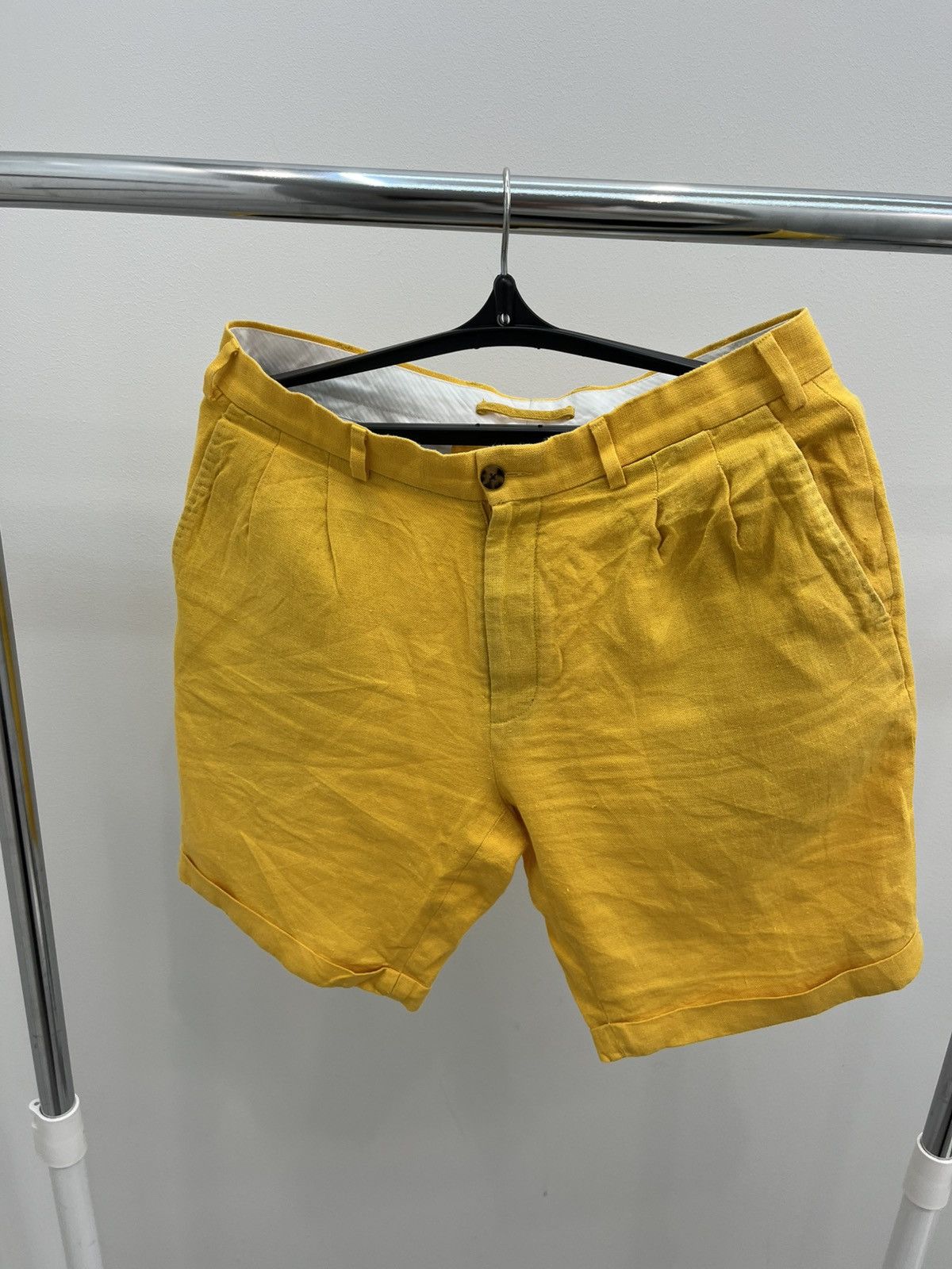 Suitsupply Suitsupply Linen Pockets Shorts Size US 32 / EU 48 - 3 Thumbnail