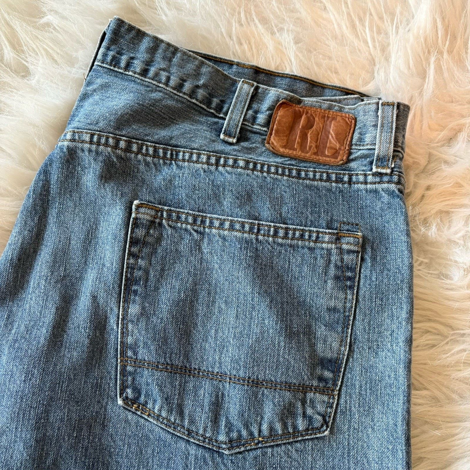Ralph Lauren Ralph Lauren RL Jeans Mens 40x32 Ashmore Classic Straight Size US 40 / EU 56 - 1 Thumbnail
