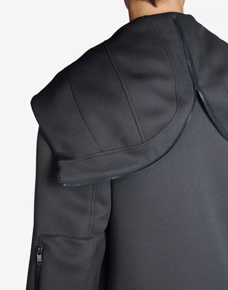 Y-3 Jacket hoodie neoprene Yohji Yamamoto Adidas Y-3 Size US XL / EU 56 / 4 - 4 Thumbnail