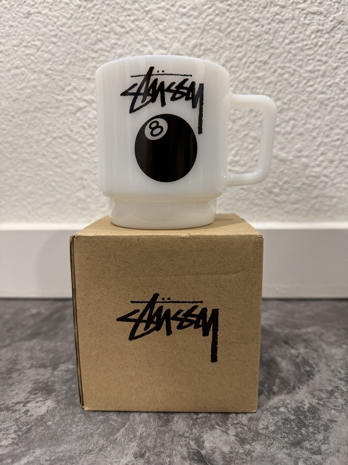Stussy Stussy 8 Ball Stackable Milk Mug Size ONE SIZE - 3 Thumbnail