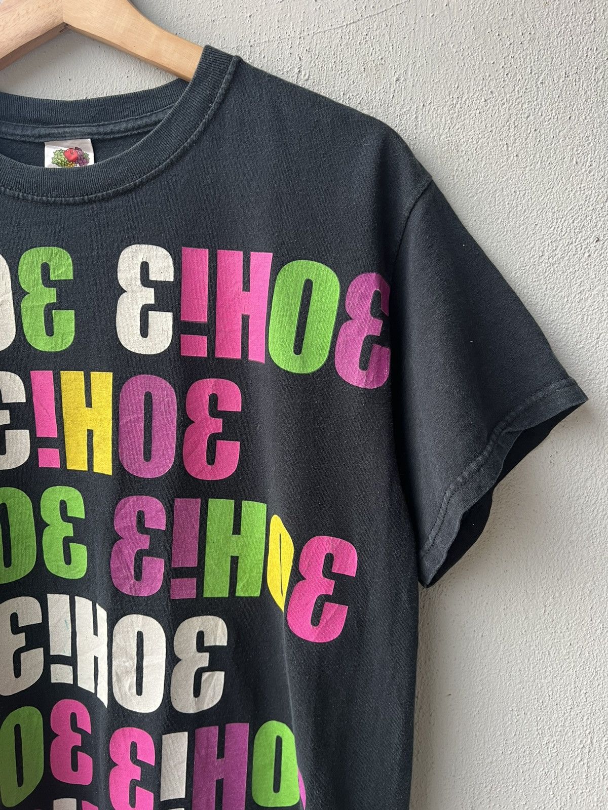 Band Tees Vintage Rare 3OH!3 Spell Out All Over Tee Size US M / EU 48-50 / 2 - 5 Thumbnail