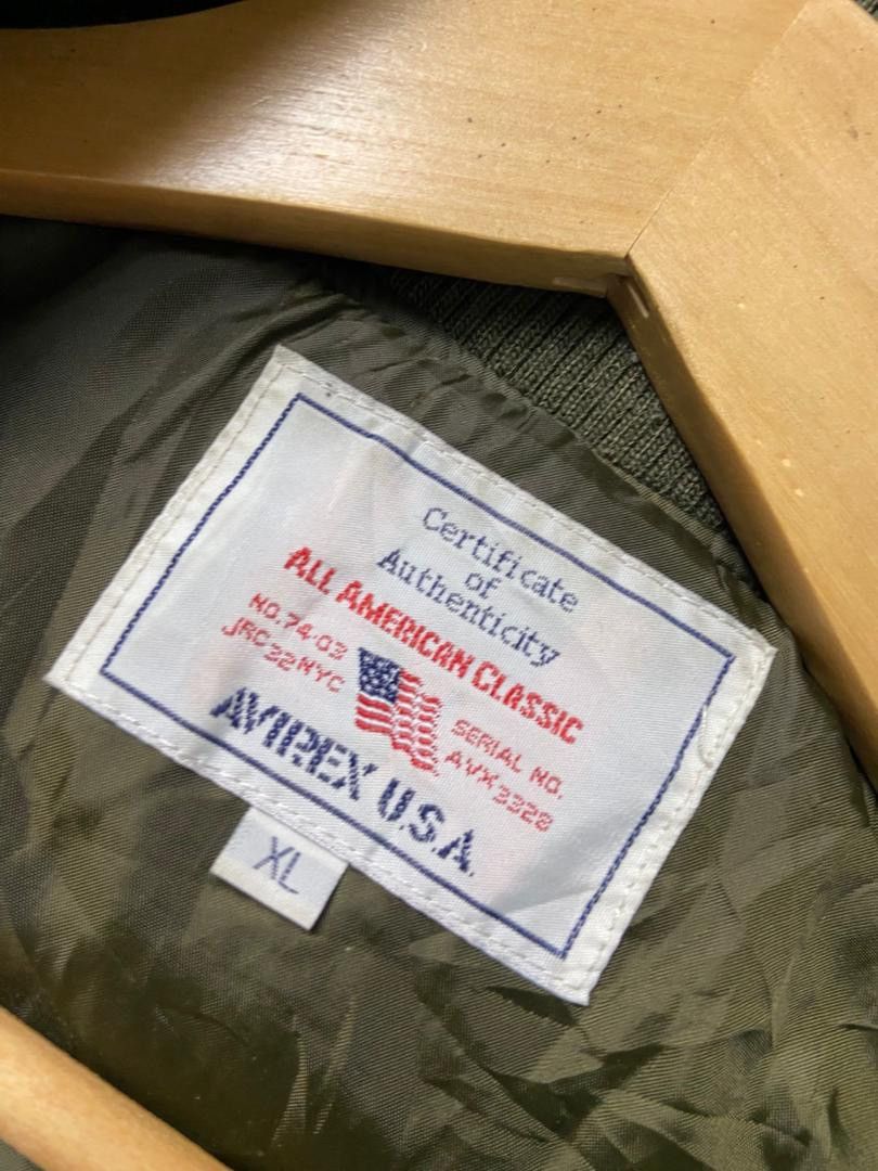 Avirex Avirex USA Quilted Military Style Jacket (197) Size US XL / EU 56 / 4 - 3 Thumbnail