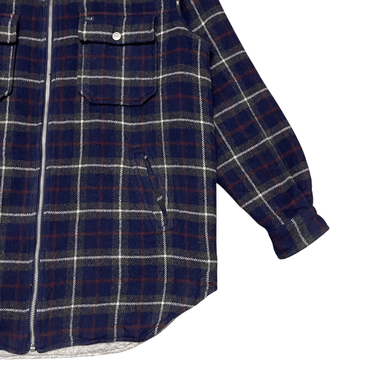 Polo Ralph Lauren Vintage Polo Ralph Lauren Plaid Check Wool Jacket Size US L / EU 52-54 / 3 - 4 Thumbnail