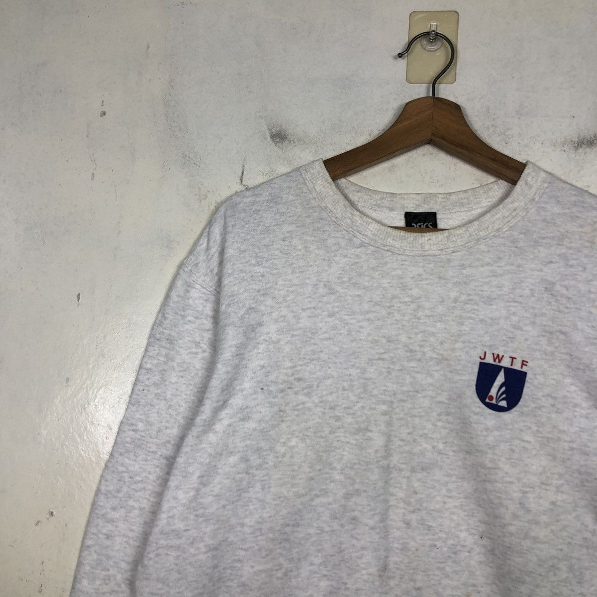Japanese Brand 📌Vintage Sweatshirt Crewneck Asics Full Print Size US M / EU 48-50 / 2 - 9 Thumbnail