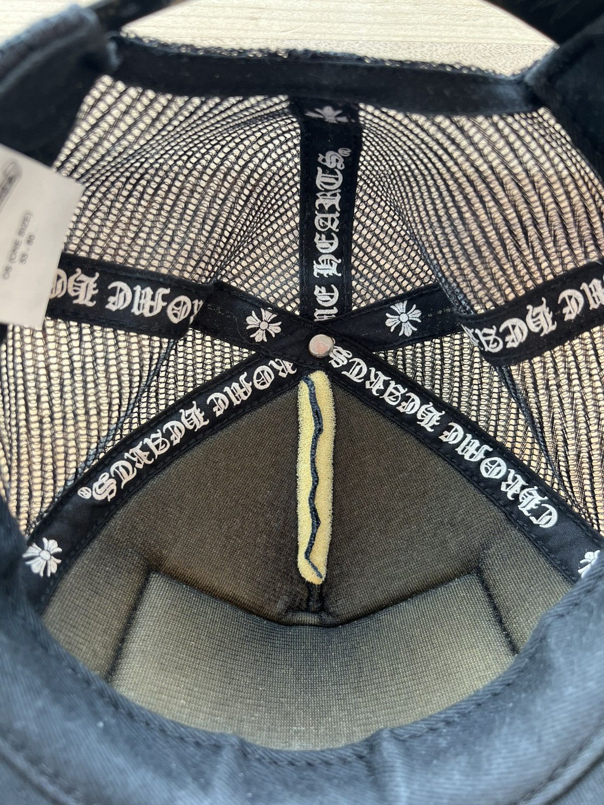 Chrome Hearts Chrome Hearts CH Hollywood Trucker Hat Size ONE SIZE - 4 Thumbnail