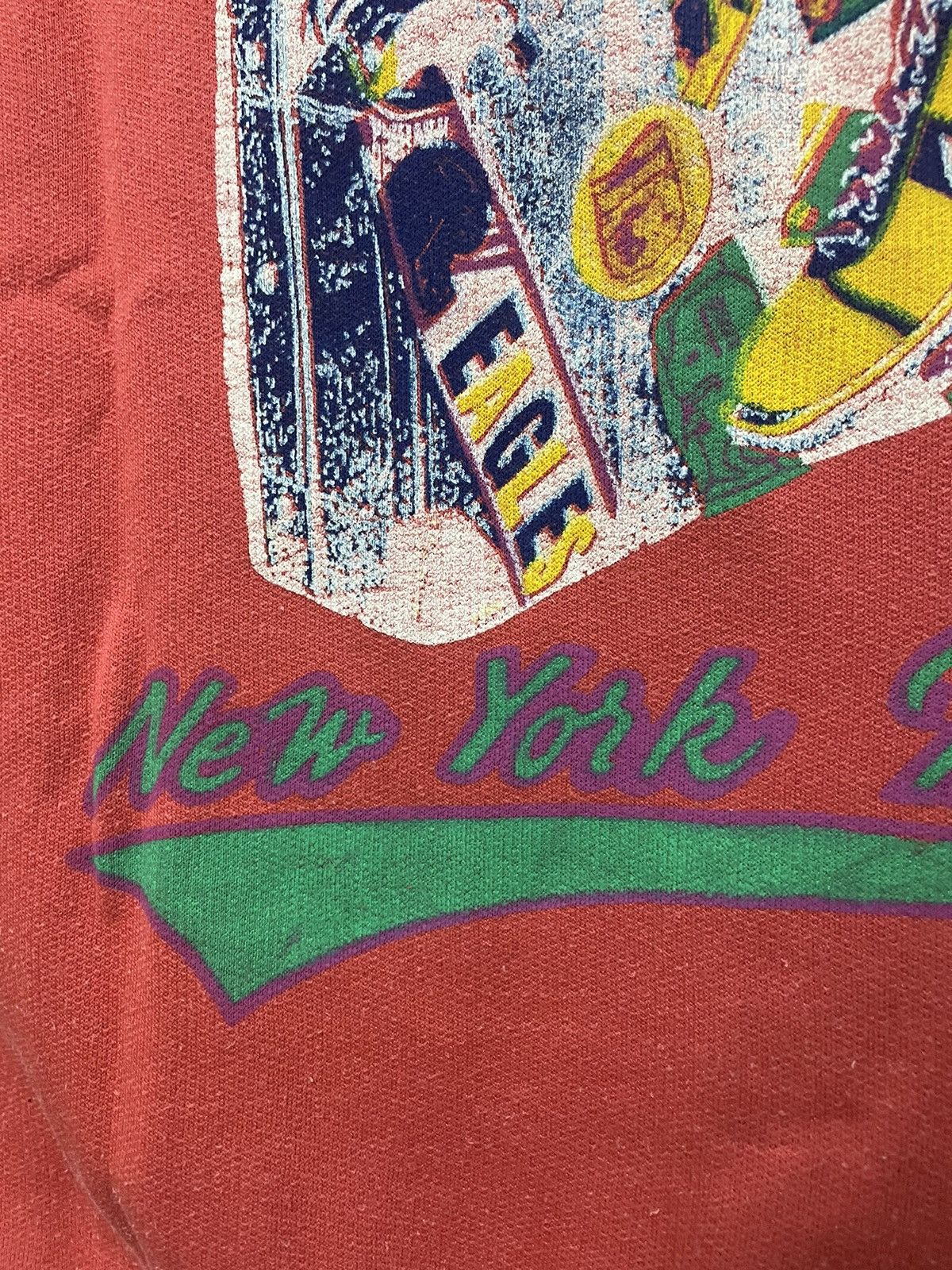 MLB × Vintage 80s New York Mets Button Hoodie Spirit American League Y2K Size US S / EU 44-46 / 1 - 9 Thumbnail