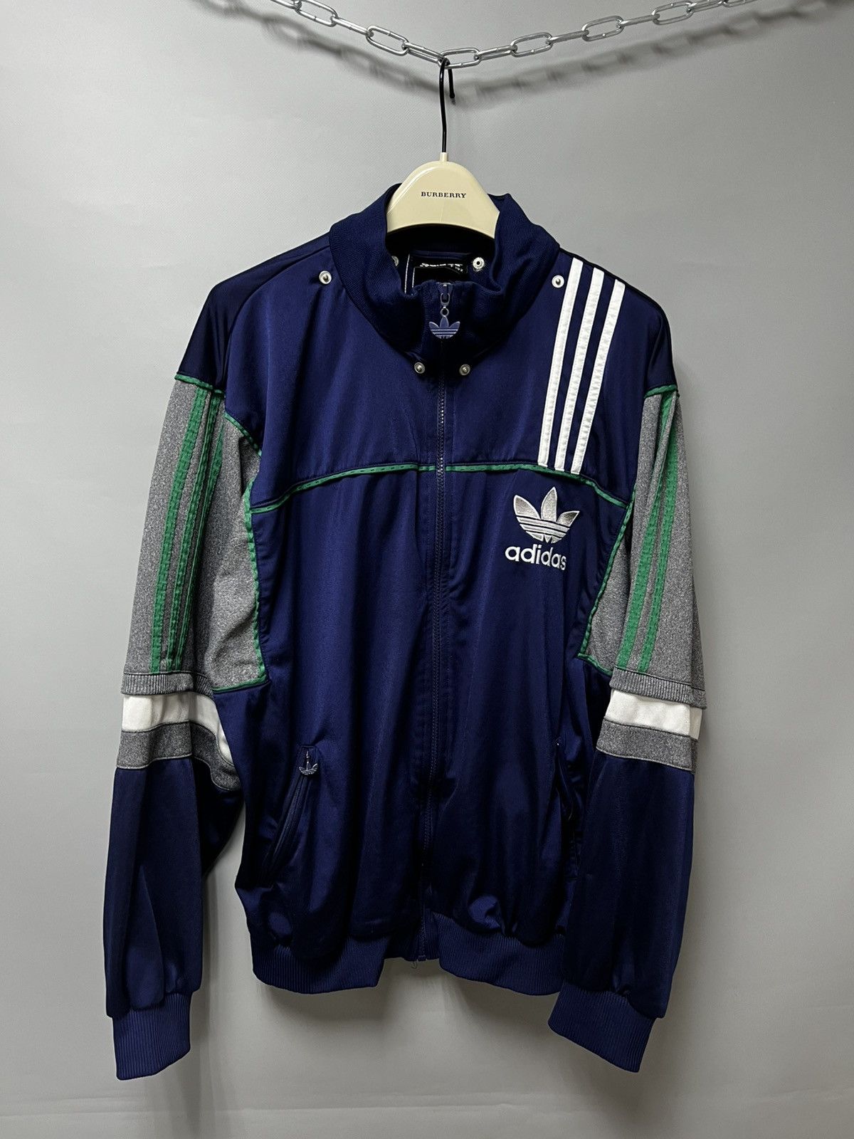 Adidas Adidas 90'S Vintage Trefoil Jacket tracksuit men’s y2k Size US L / EU 52-54 / 3 - 1 Thumbnail